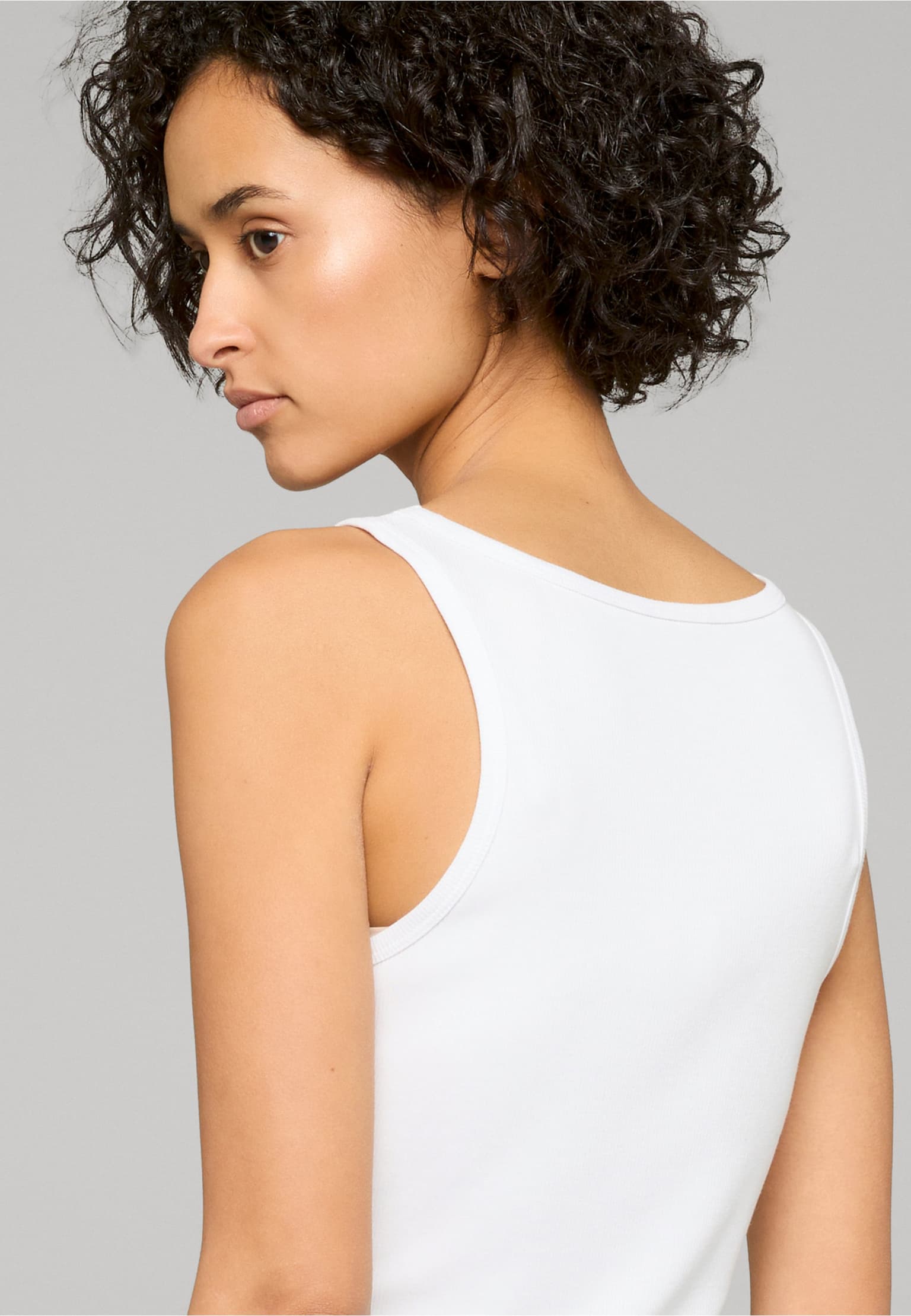 True Religion CRYSTAL SQUARE NECK RIB TANK – Bild 4