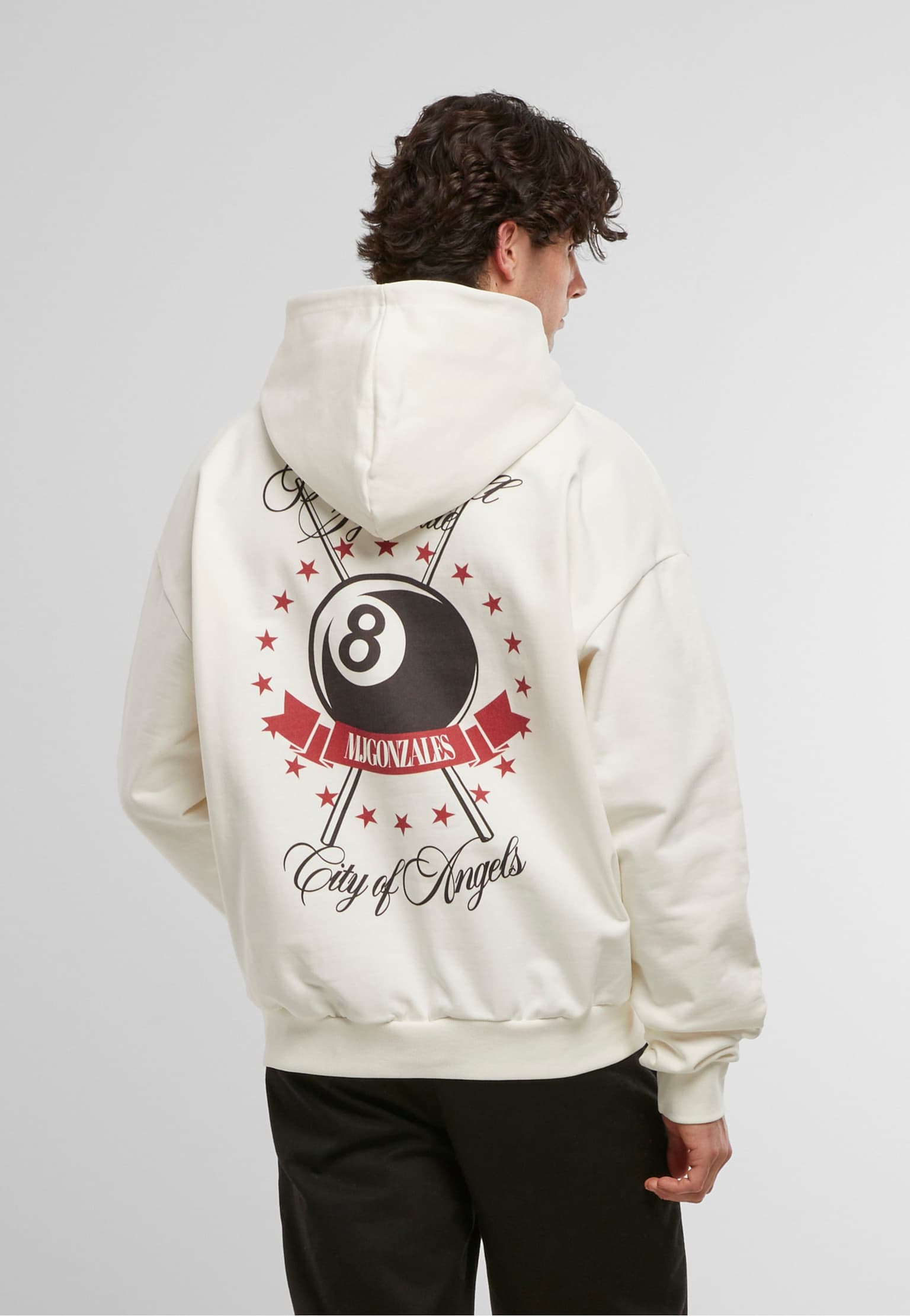 MJ Gonzales MJG Heavy Oversized Hoody - Black Ball Syndicate – Bild 2
