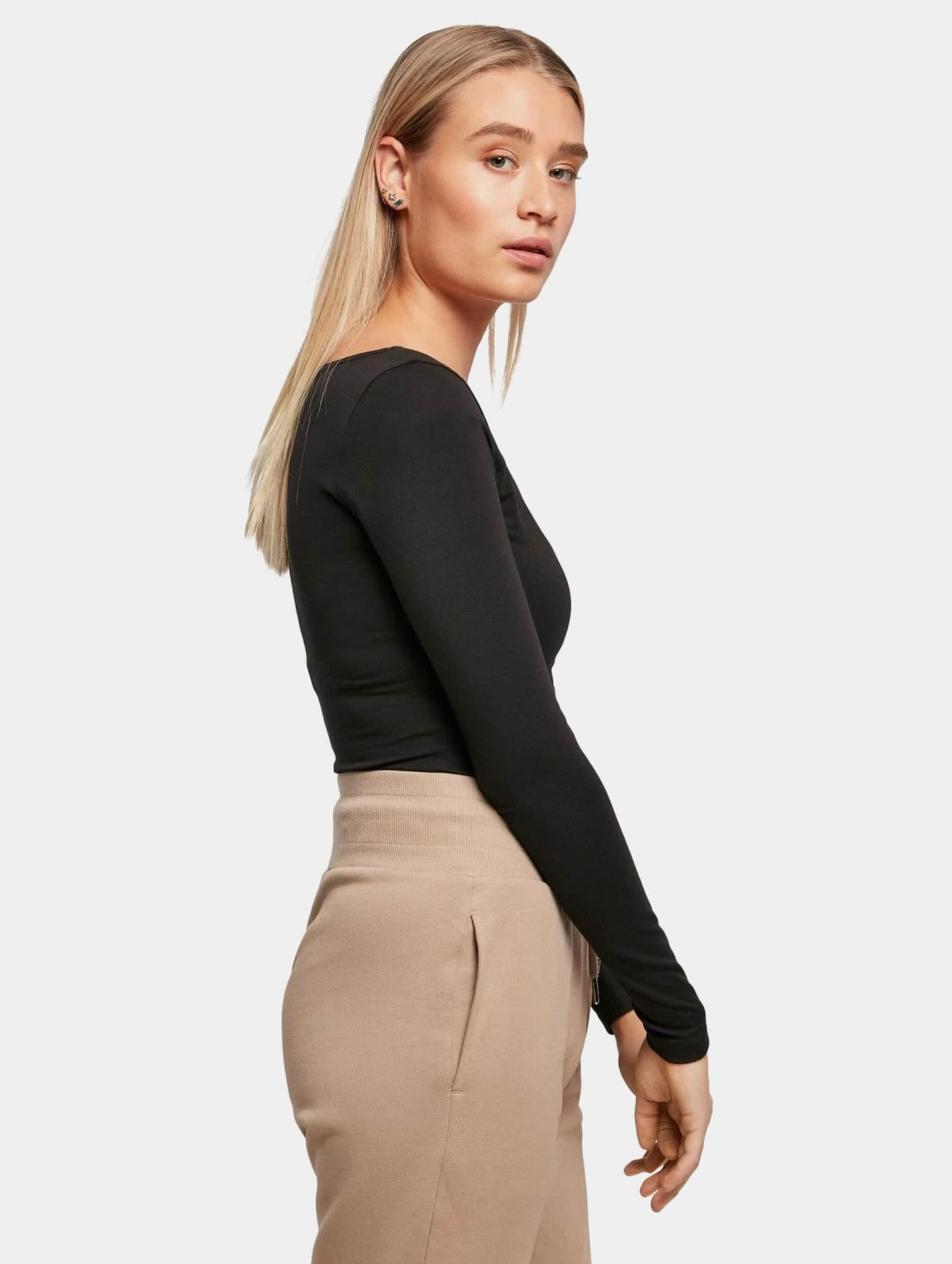 Urban Classics Ladies Essentials Longsleeve Body – Bild 3