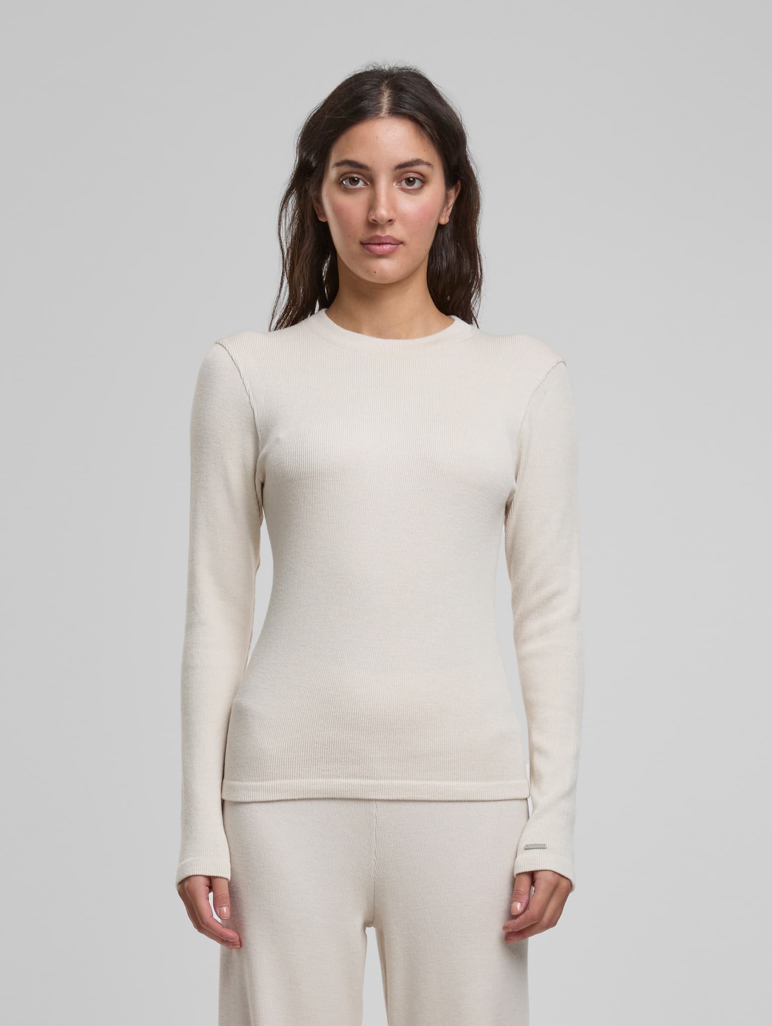 aimn aim'n ribbed Wool Longsleeve – Bild 3