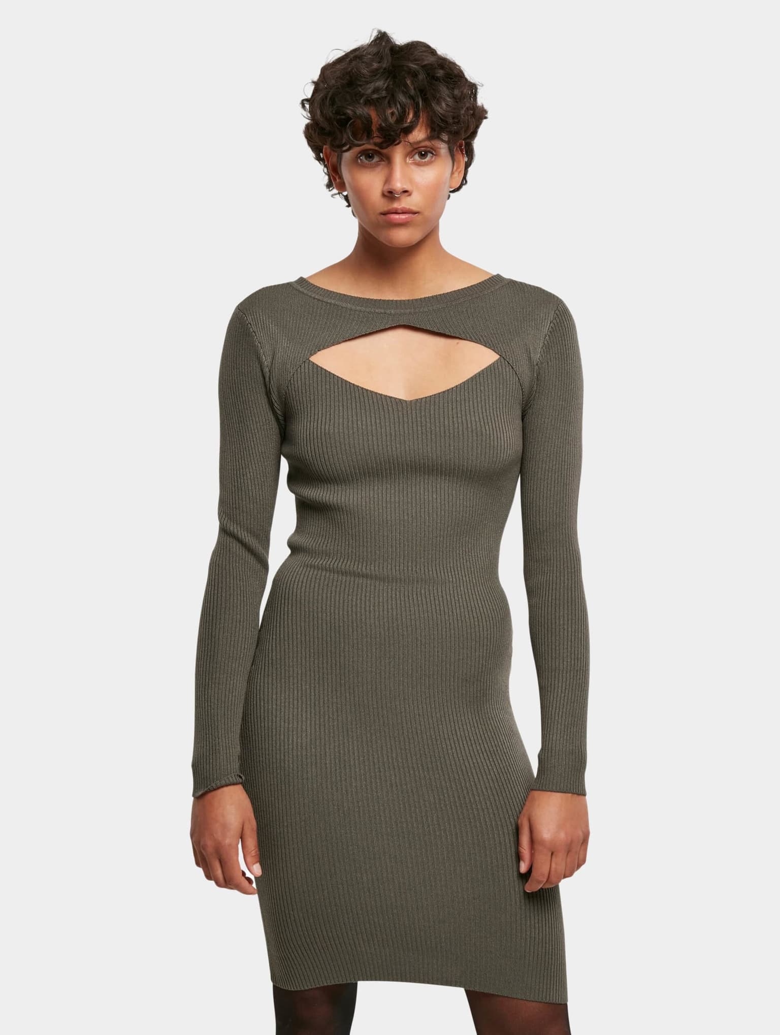 Urban Classics Ladies Cut Out Dress