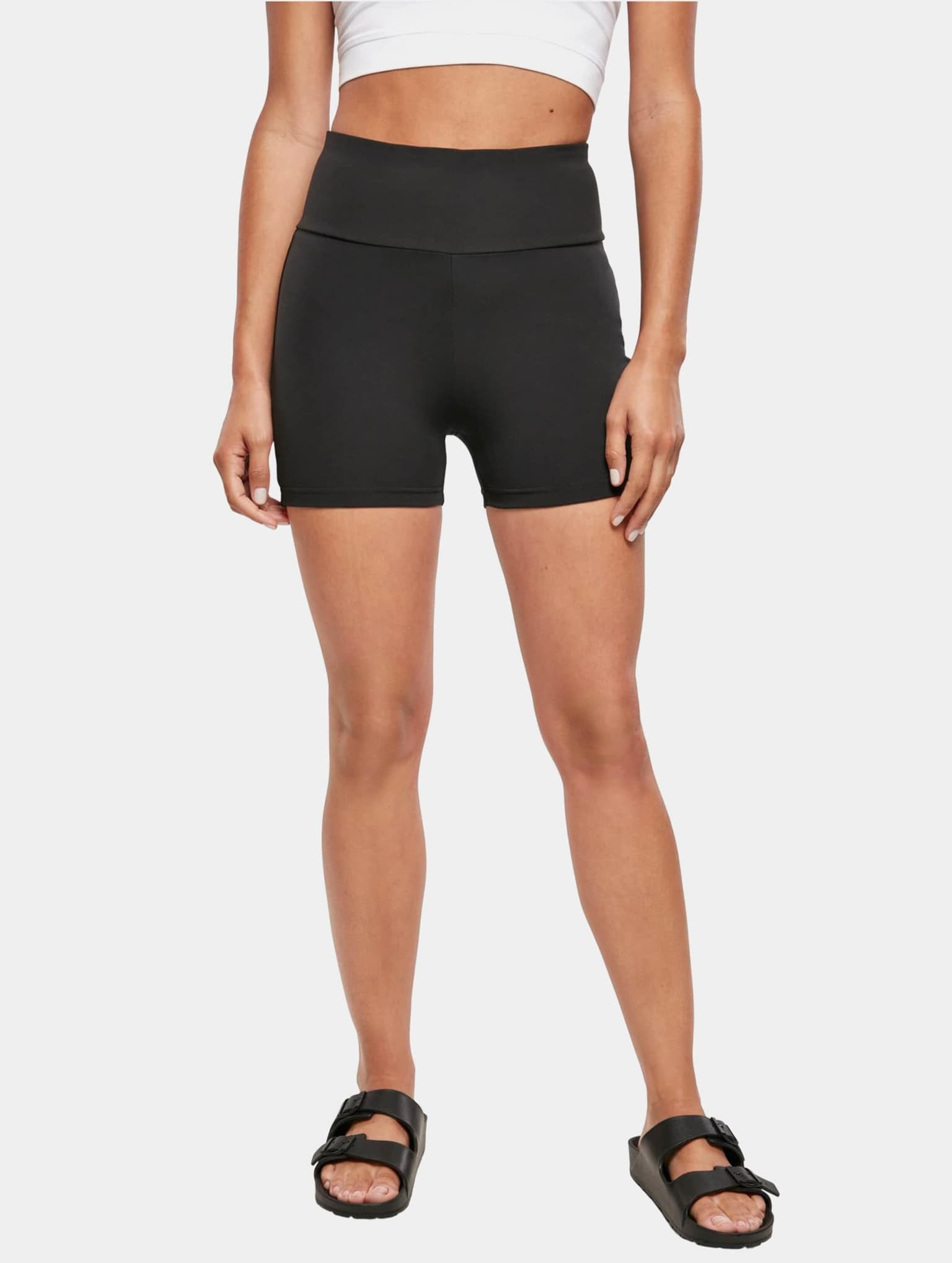 Urban Classics Ladies High Waist Short Cycle Hot Pants