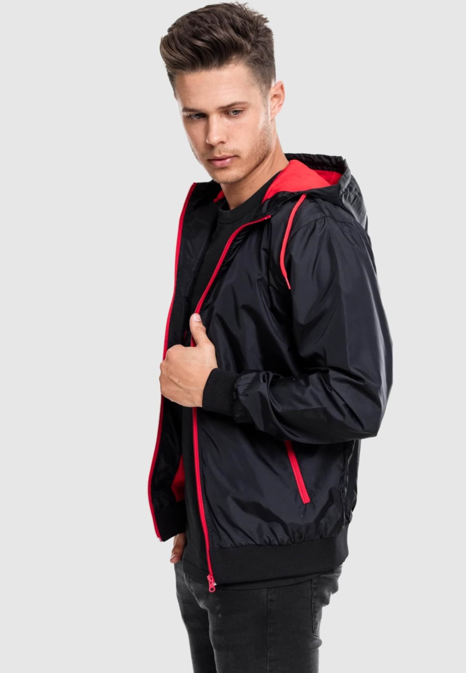Urban Classics Contrast Windrunner – Bild 3