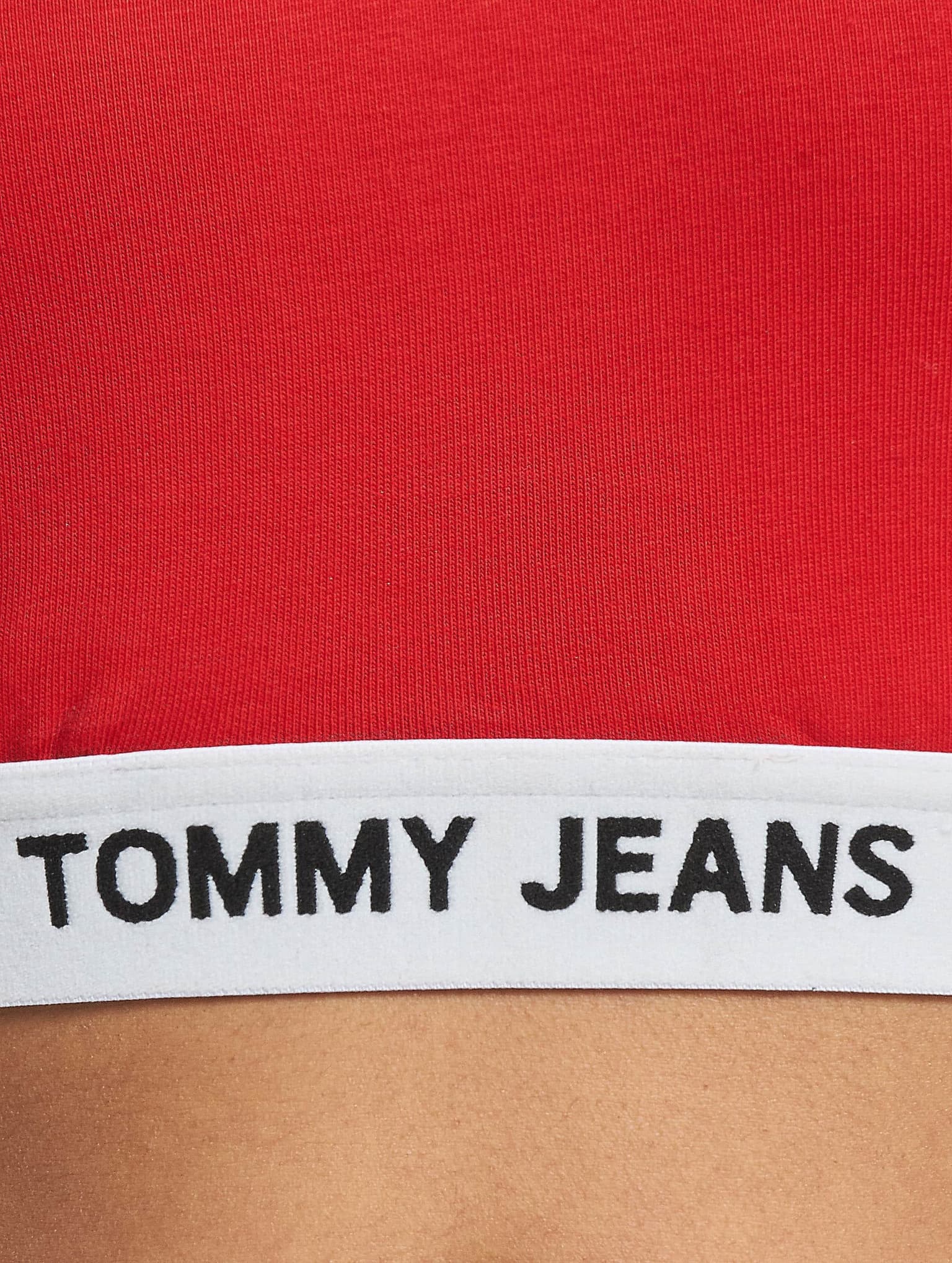 Tommy Jeans Super V-Logo Waistband Crop Top – Bild 4