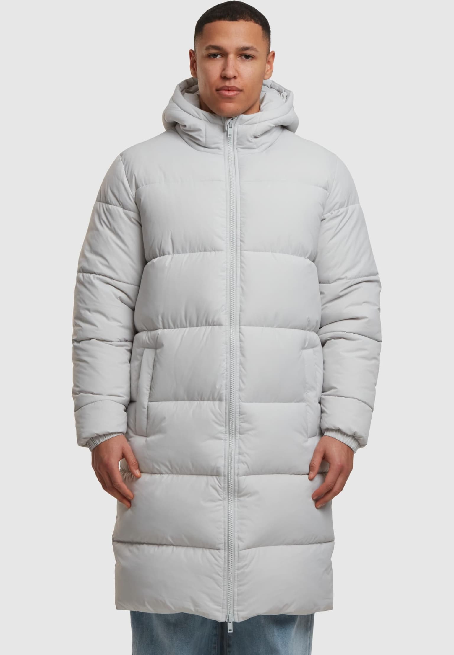 Urban Classics Mens Long Puffer Coat – Bild 3
