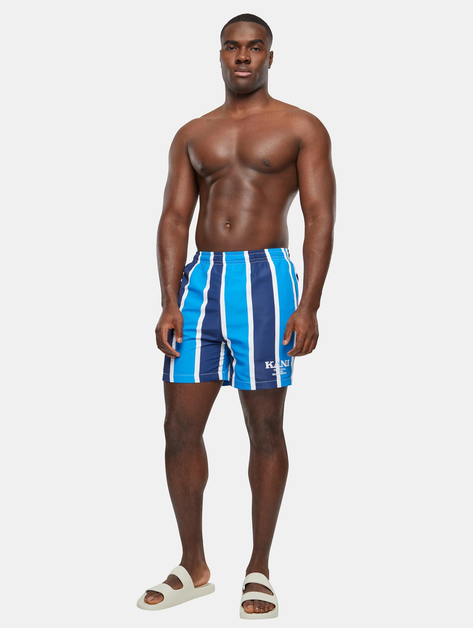 Karl Kani Retro Striped Boardshorts – Bild 3