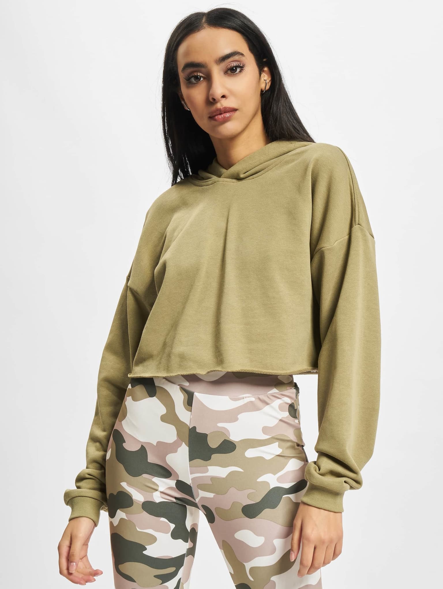 Urban Classics Ladies Oversized Cropped Hoody – Bild 3