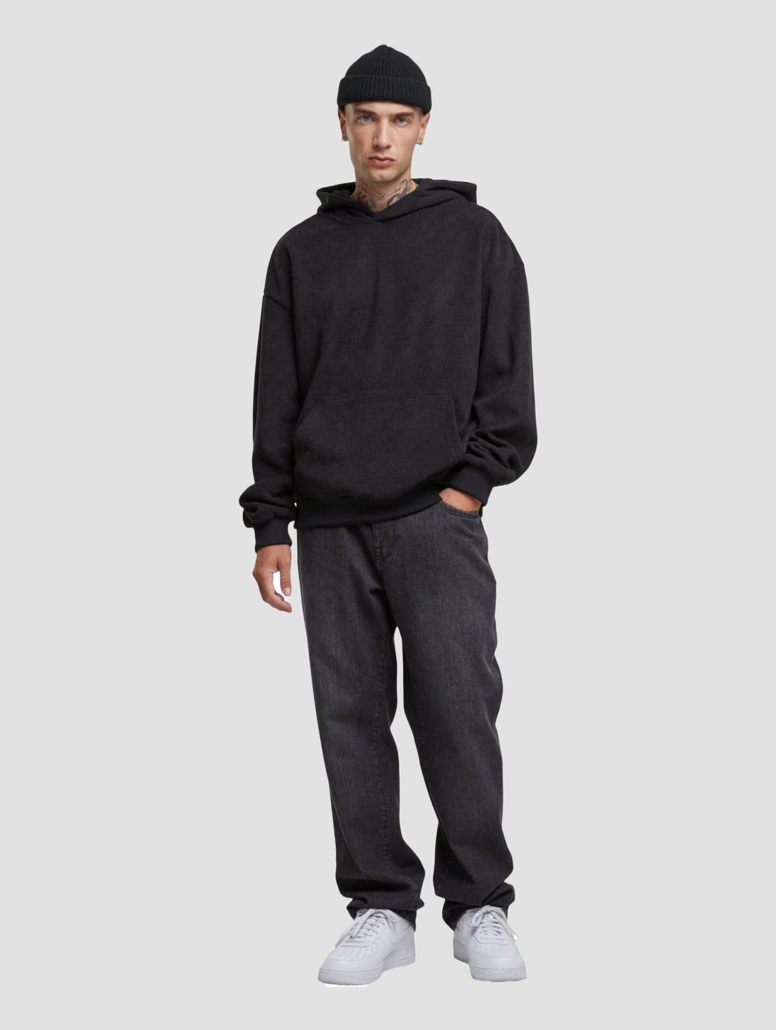 Urban Classics Jaquard Velvet Suit – Bild 4