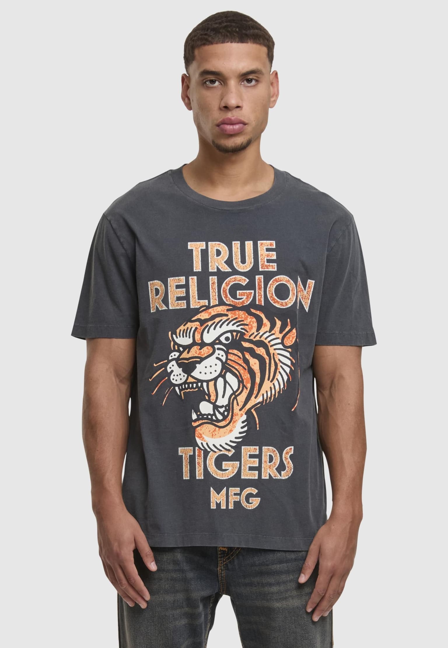 True Religion MFG TIGER VINTAGE TEE – Bild 3
