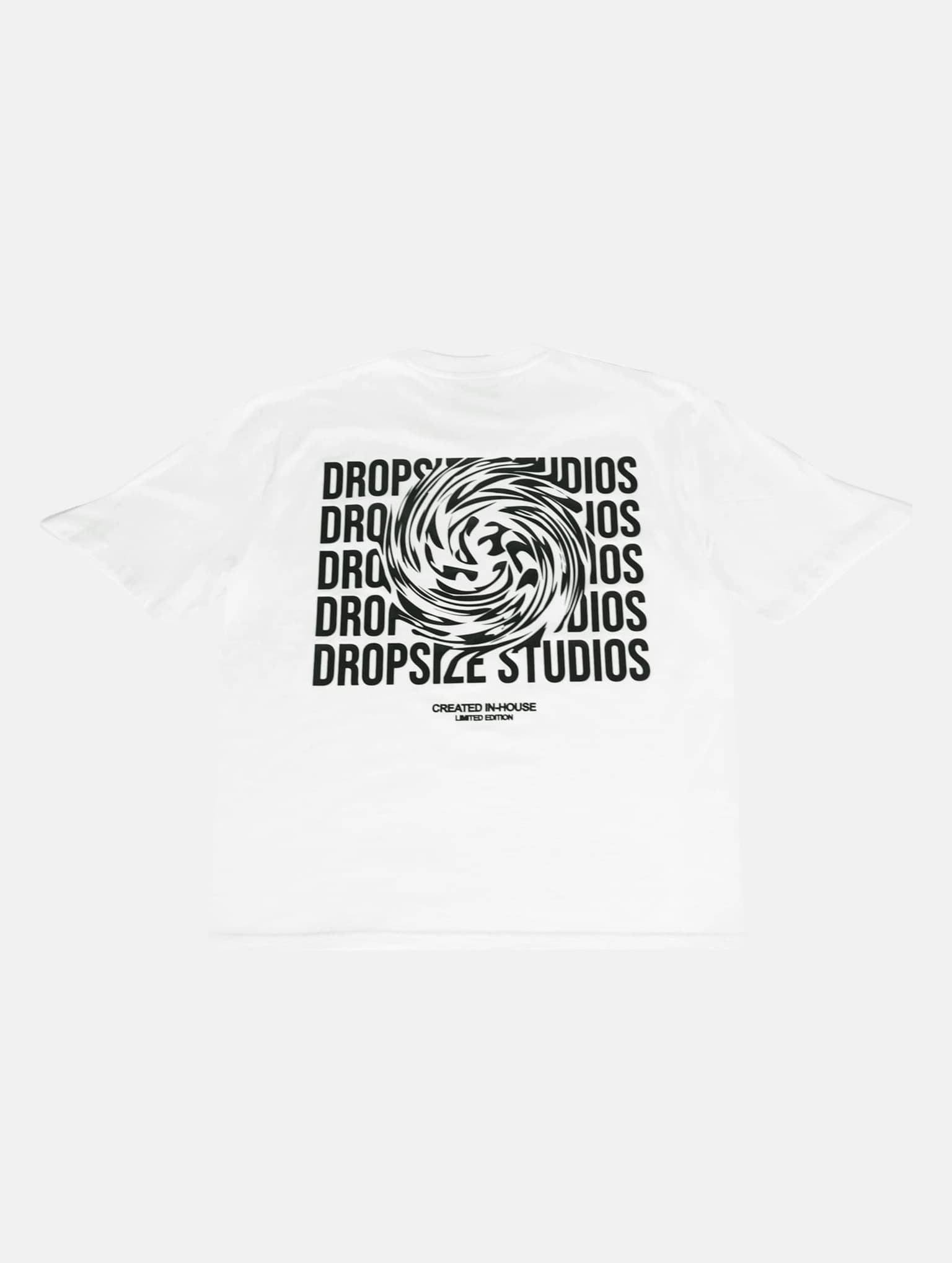 Dropsize HEAVY OVERSIZE DROPSIZE STUDIOS SWIRL T-SHIRT – Bild 2