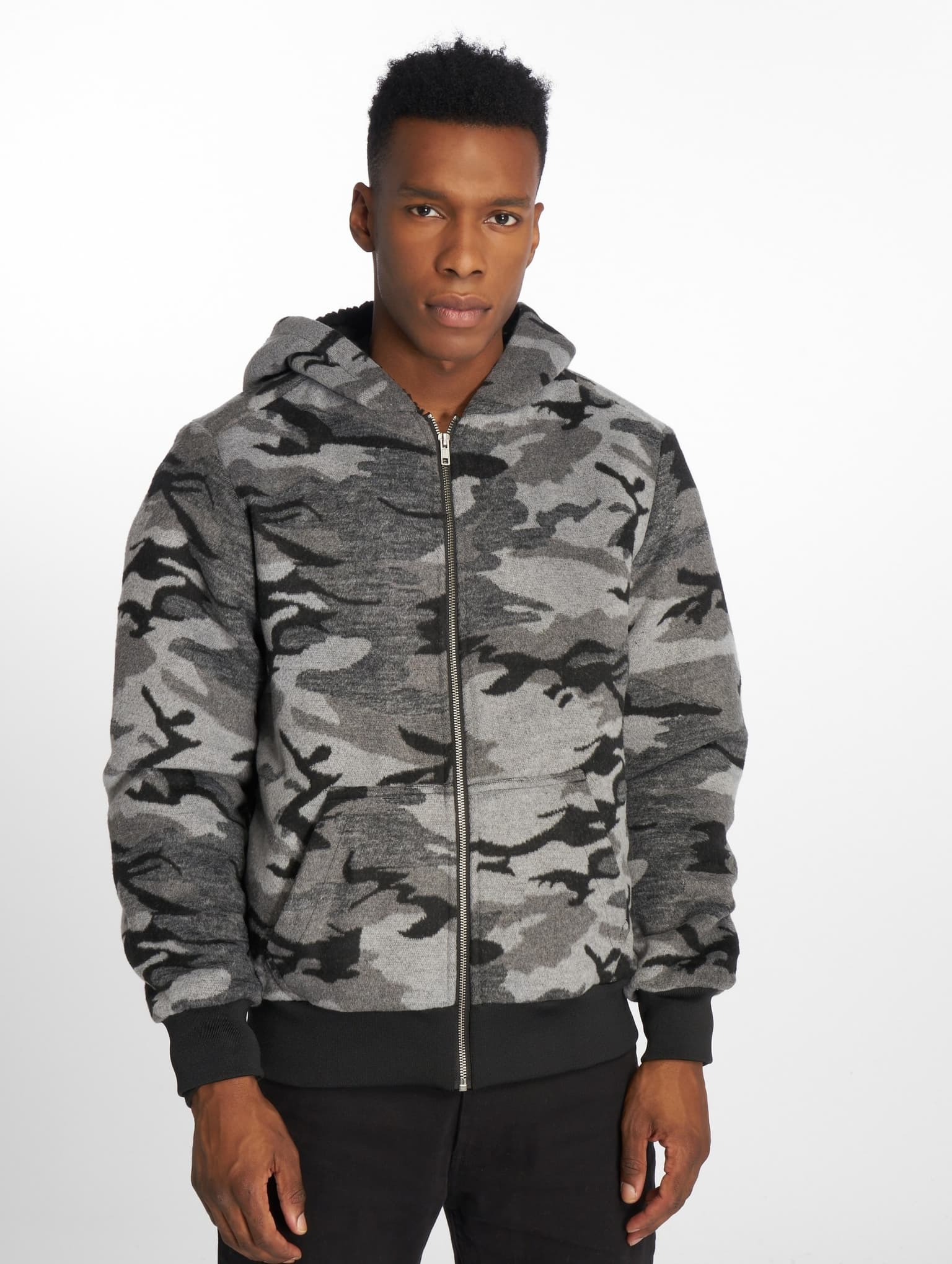 Urban Classics Camo Zip Jacket – Bild 3