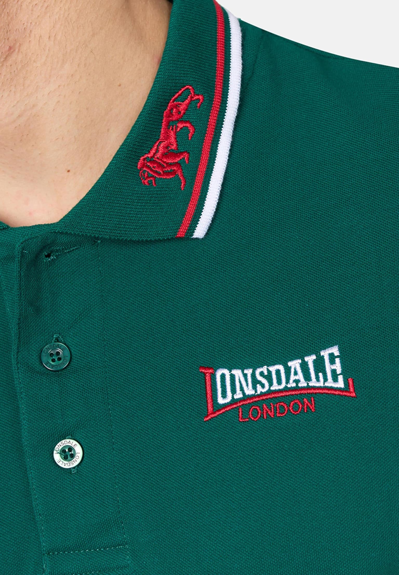 Lonsdale London Lion Poloshirt – Bild 3