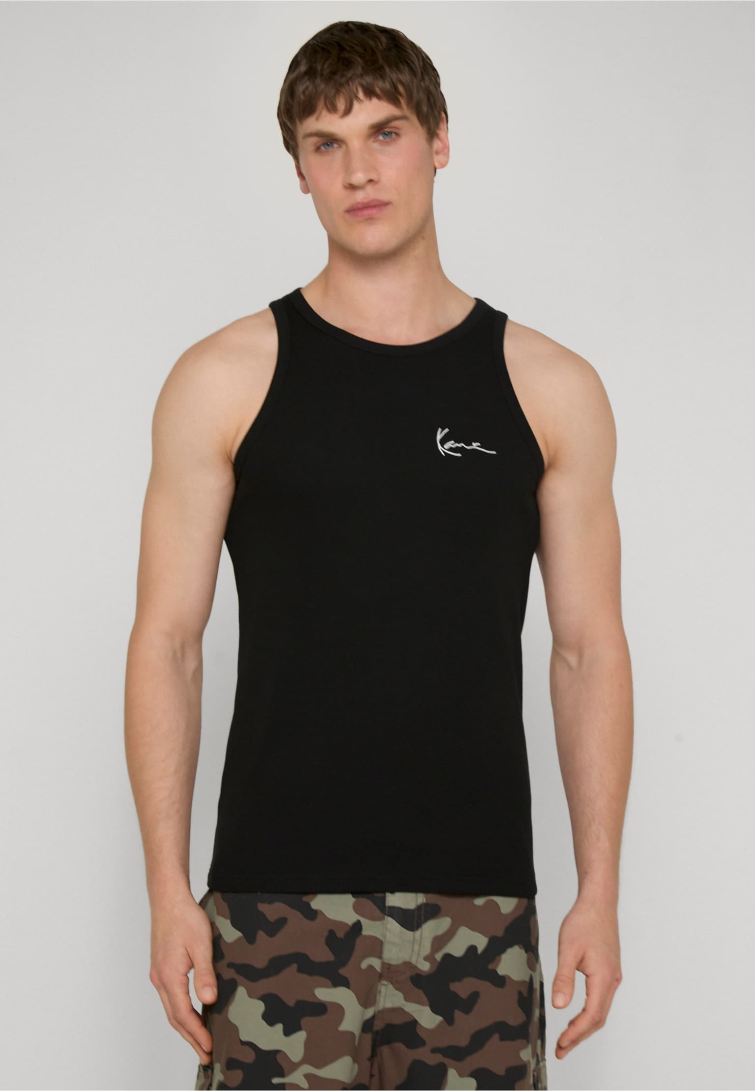 Karl Kani Chest Signature Essential Waffle Tanktop