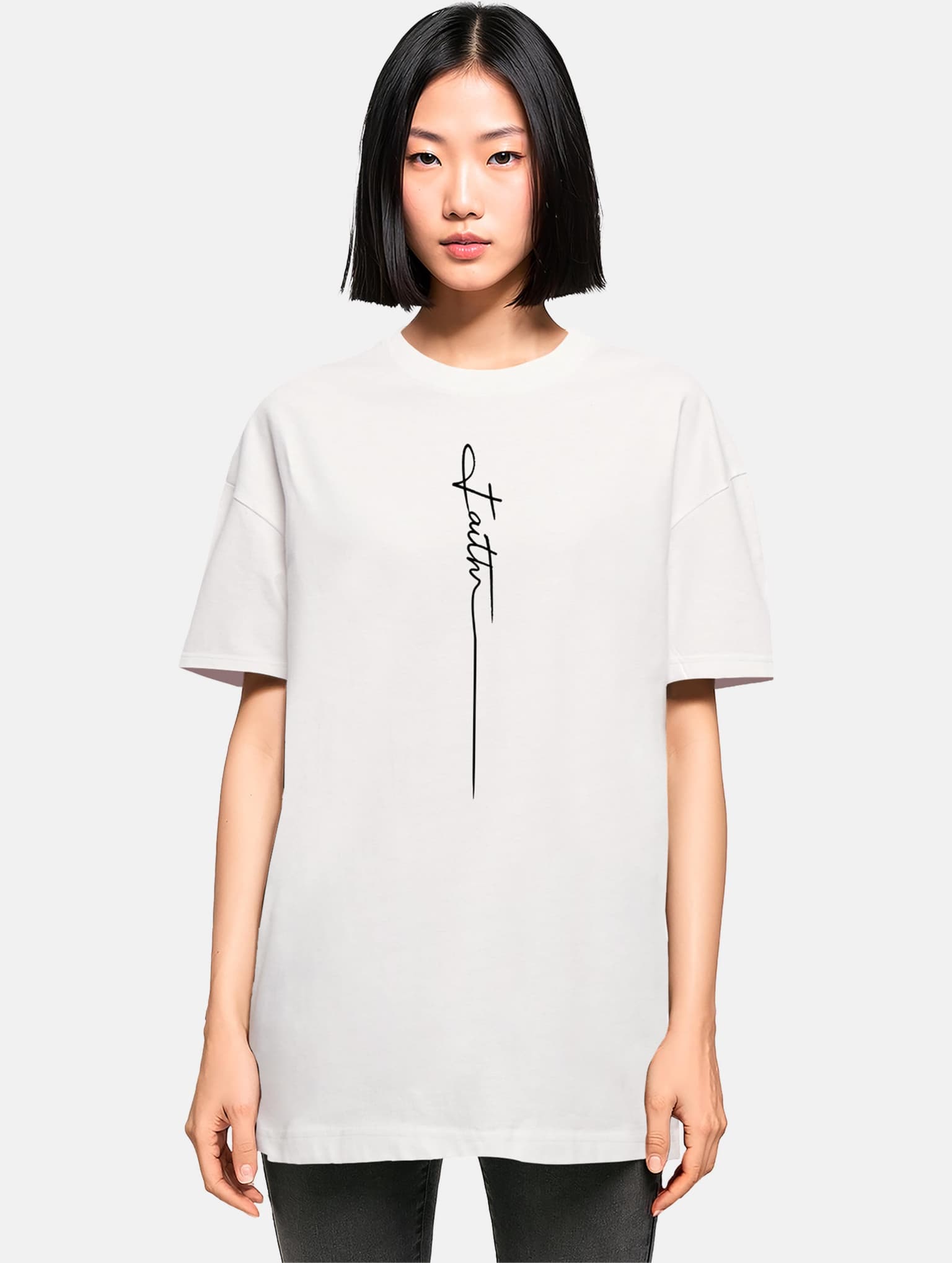 Merchcode Ladies Faith Boyfriend Tee