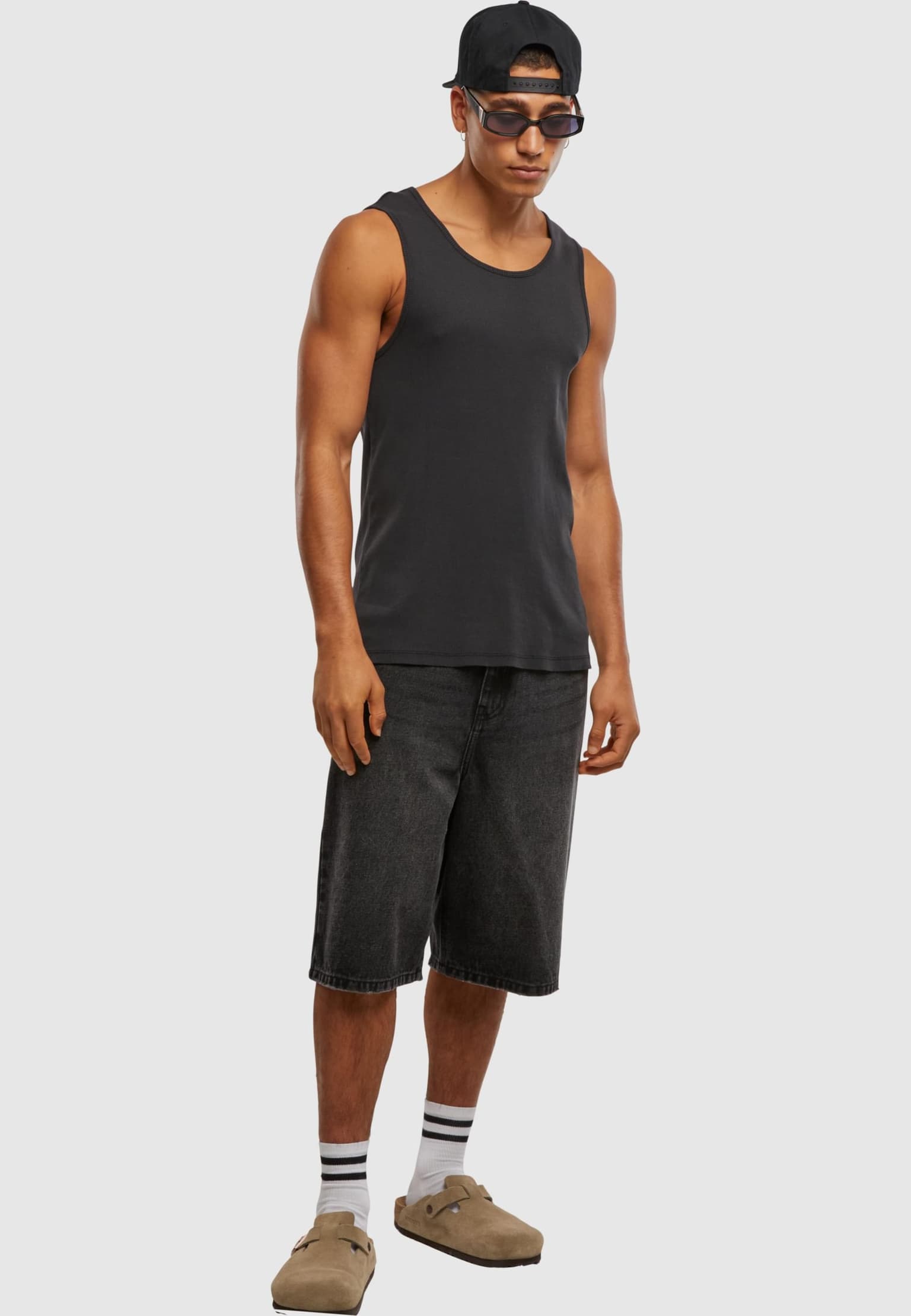 Urban Classics Washed Rib Tanktop – Bild 4