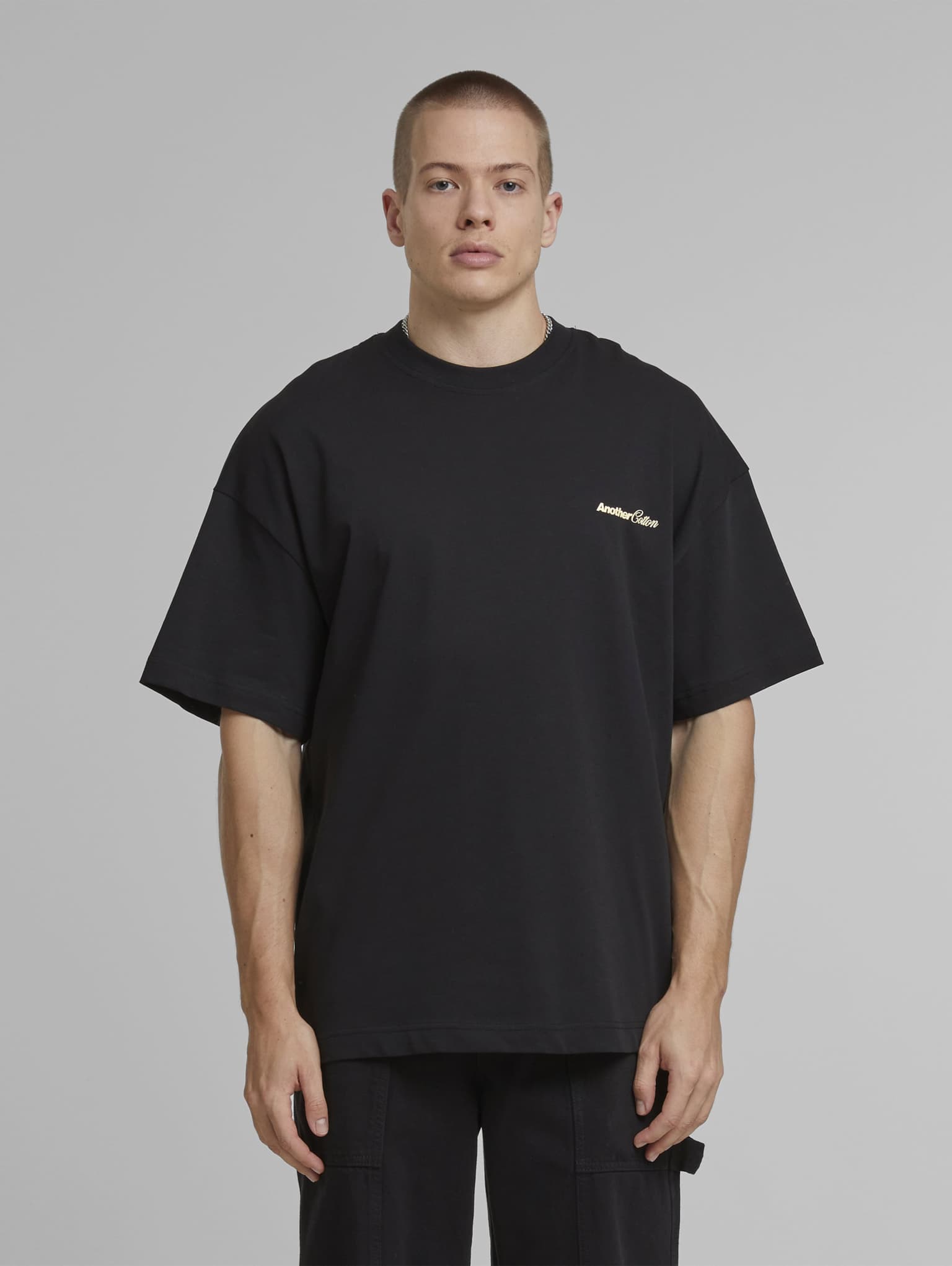 Another Cotton Lab Bad Ideas Good Storys Oversize T-Shirt – Bild 3