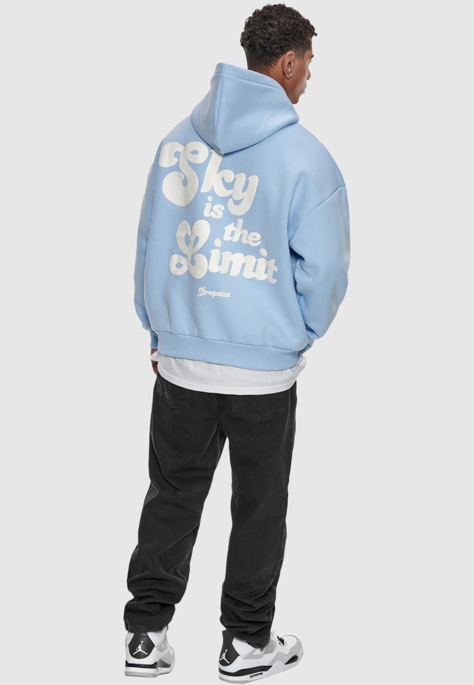 Dropsize Heavy Oversize Sky iSthe Limit Hoodie – Bild 3