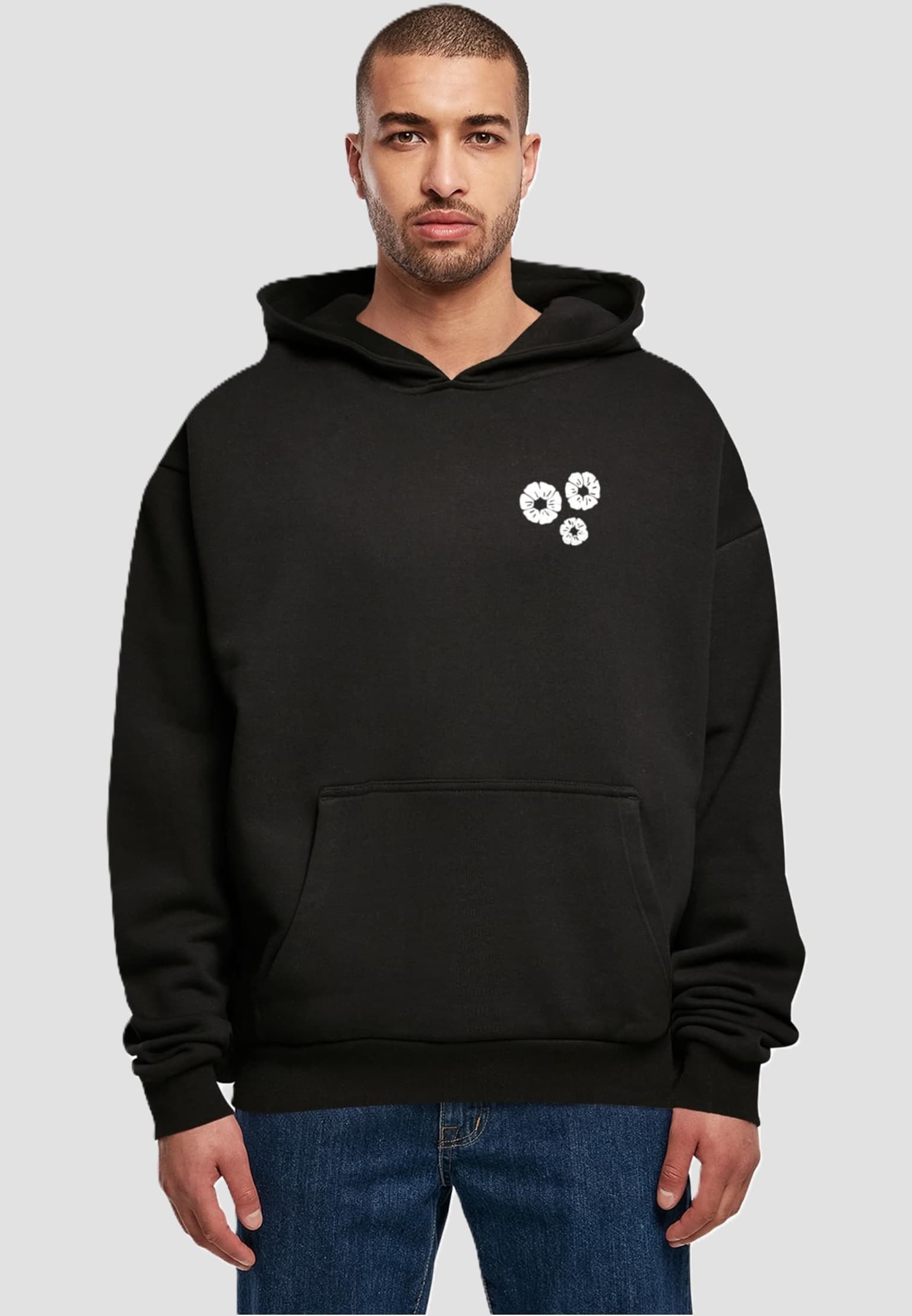 Mister Tee Bold Flowers Heavy Cotton Box Hoody – Bild 2