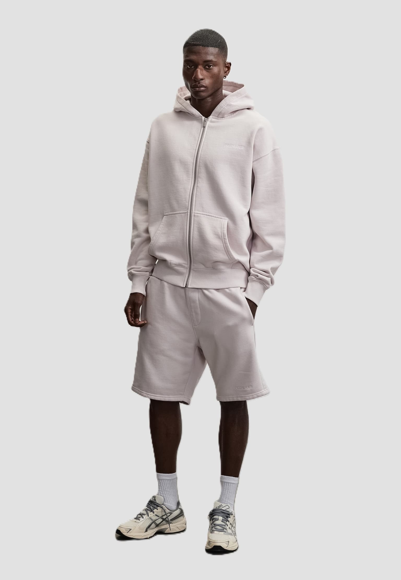 PEGADOR Logo Oversized Sweat Jacket – Bild 4