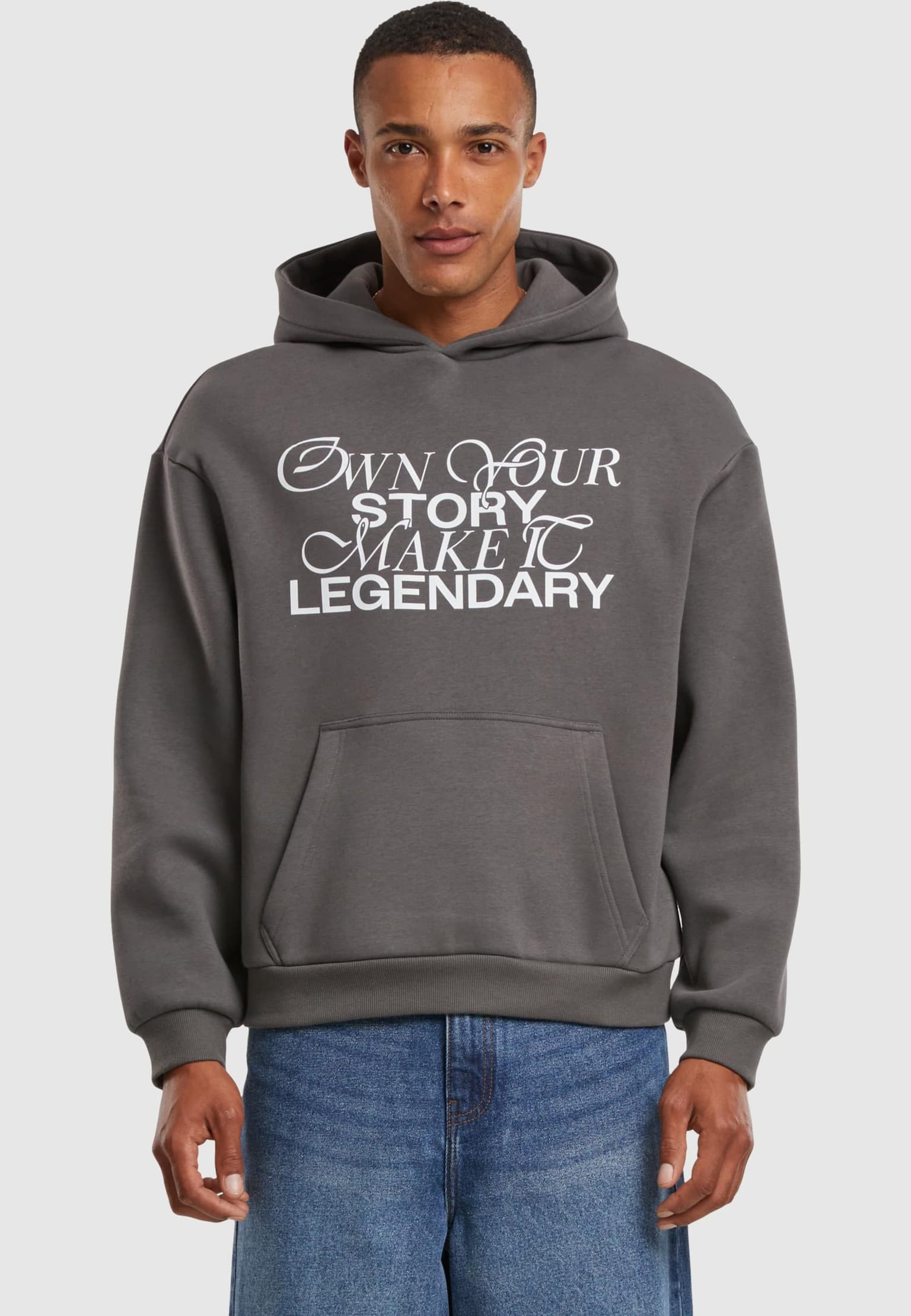 Mister Tee Upscale Make It Legendary Fluffy Hoody – Bild 3