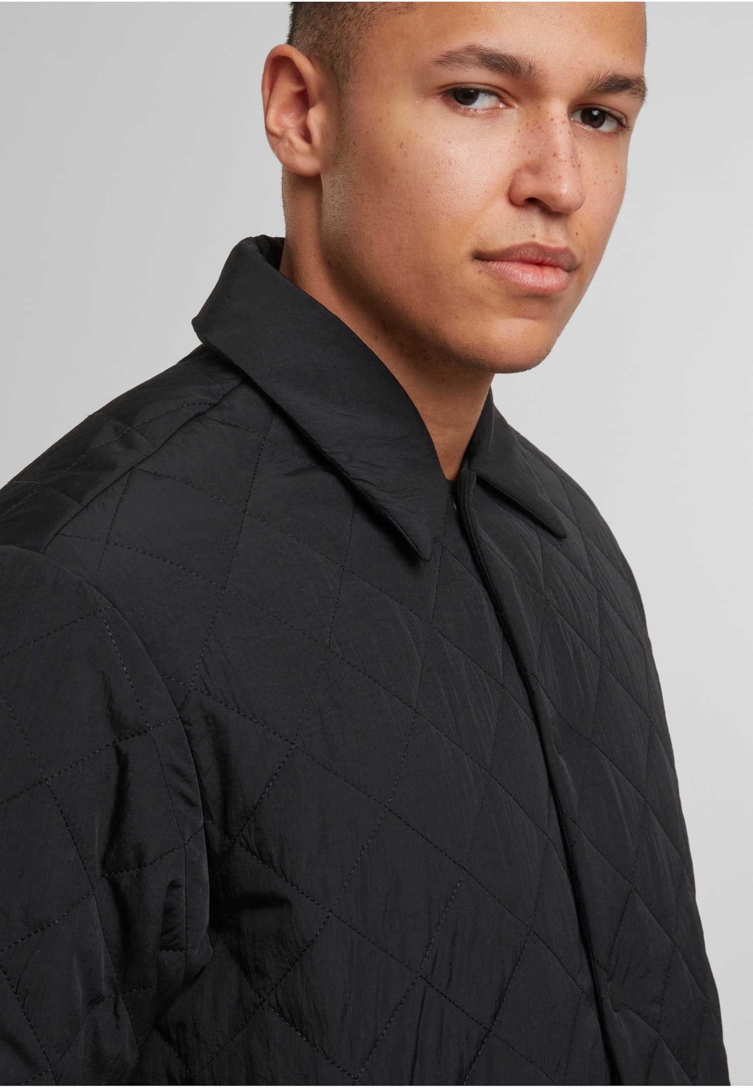 Urban Classics Quilted Overshirt – Bild 4