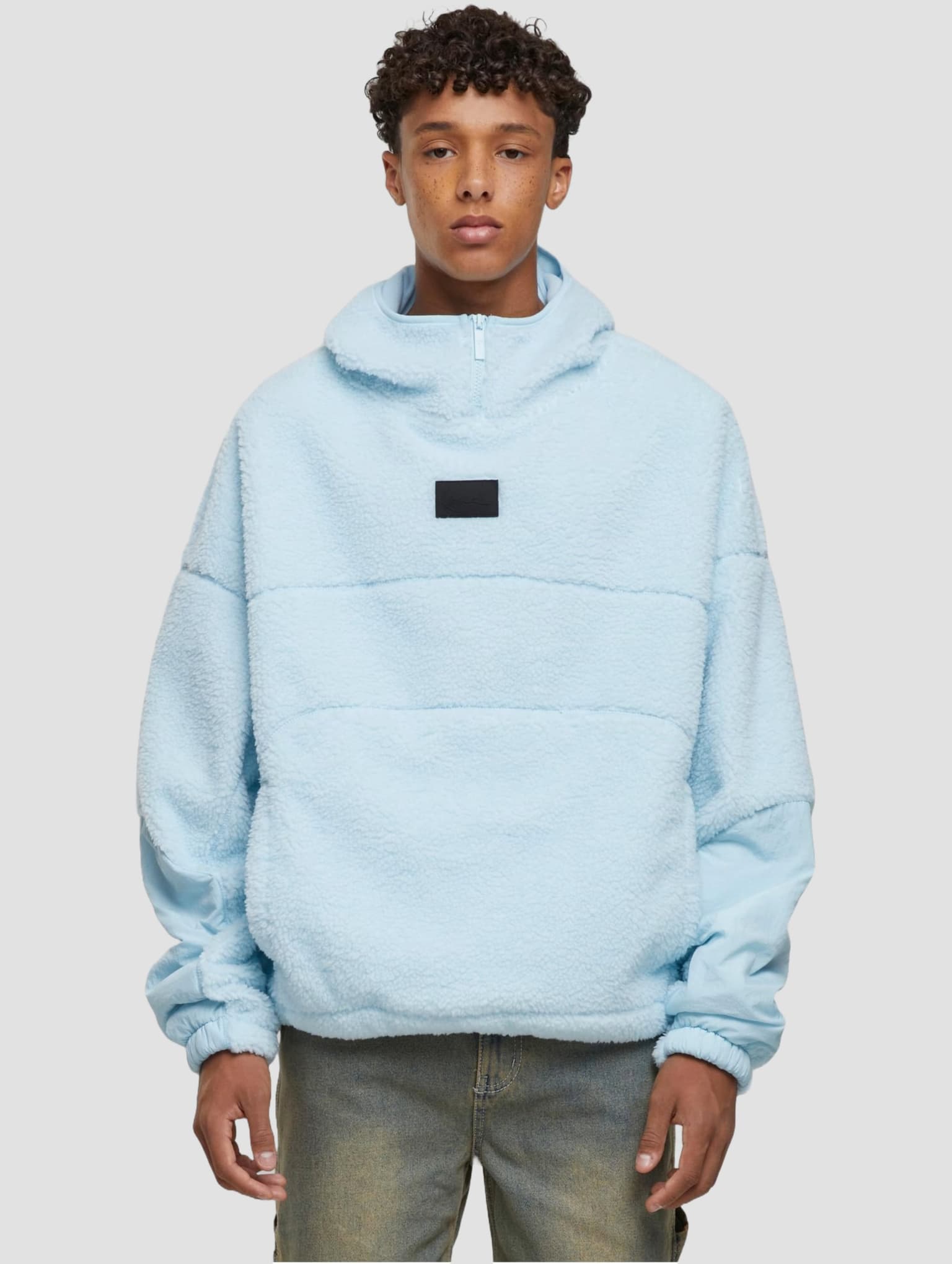 Karl Kani Metal Signature Teddy Hoodie – Bild 3