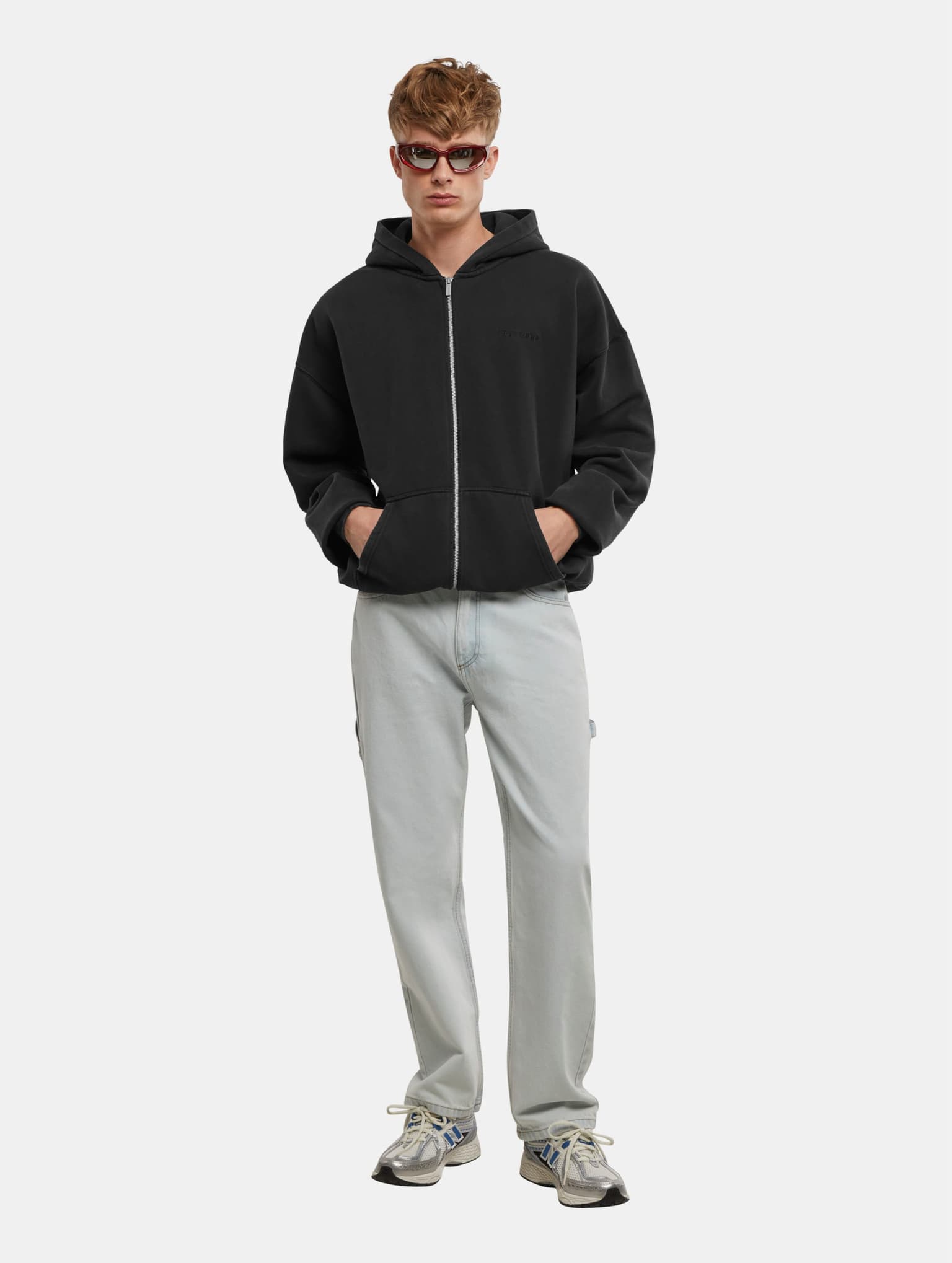 PEGADOR Logo Oversized Sweat Jacket – Bild 4