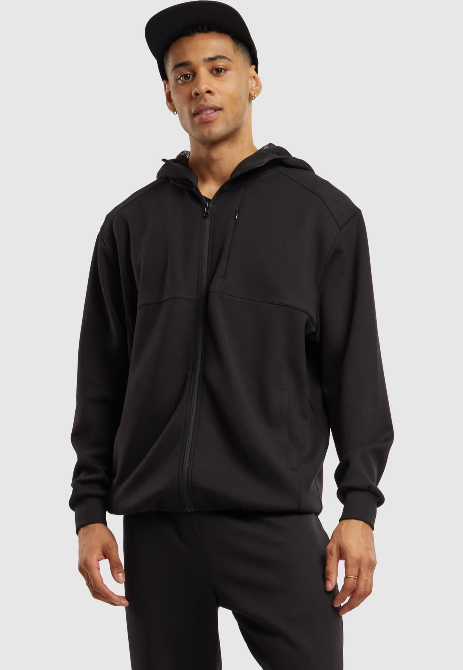 Urban Classics Scuba Zip Pocket Hoody – Bild 3