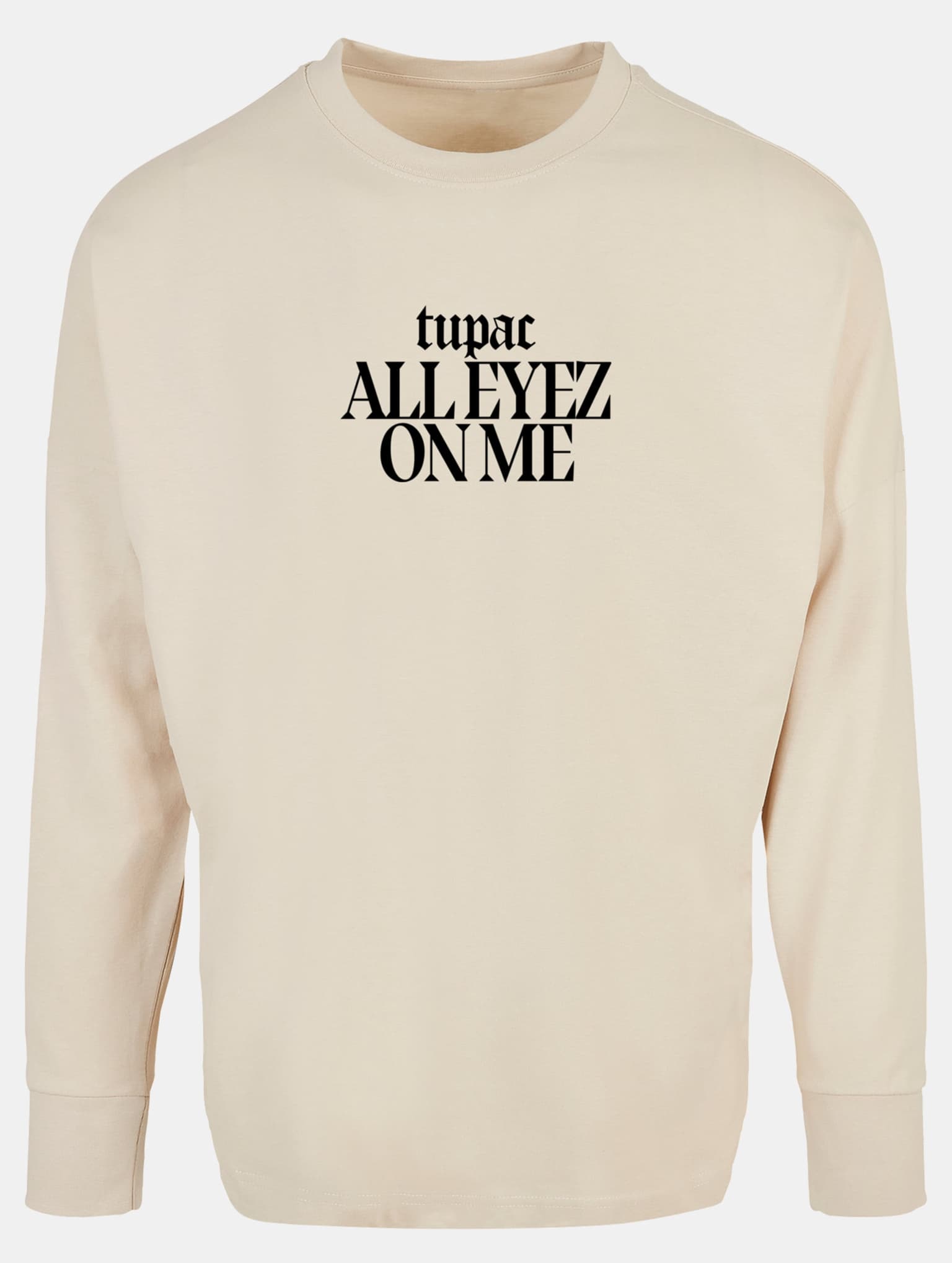 Merchcode Mister Tee 2Pac All Eyez on me Tracklist Cut On Longsleeve – Bild 3