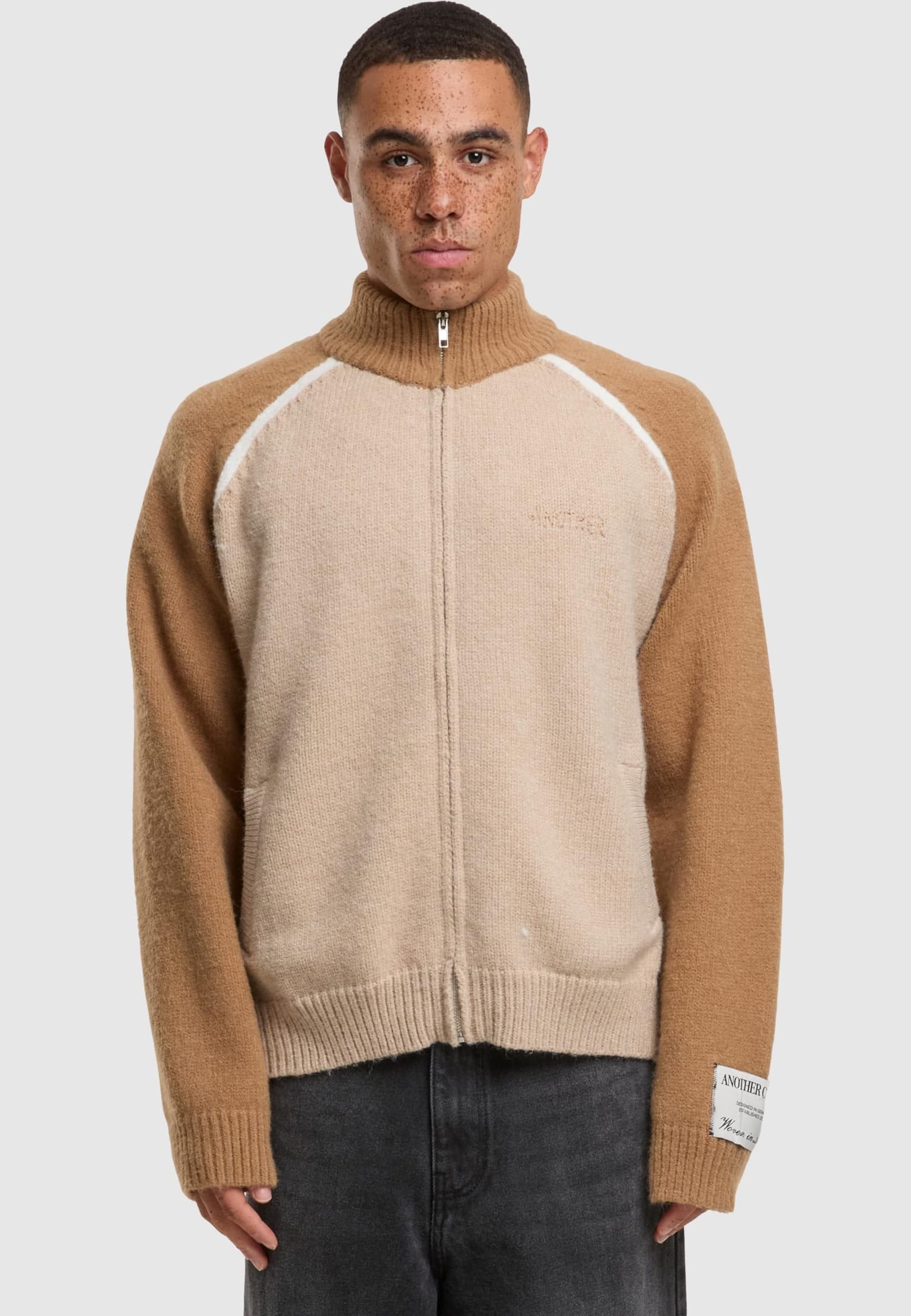 Another Cotton Lab Zip Knit Cardigan – Bild 3