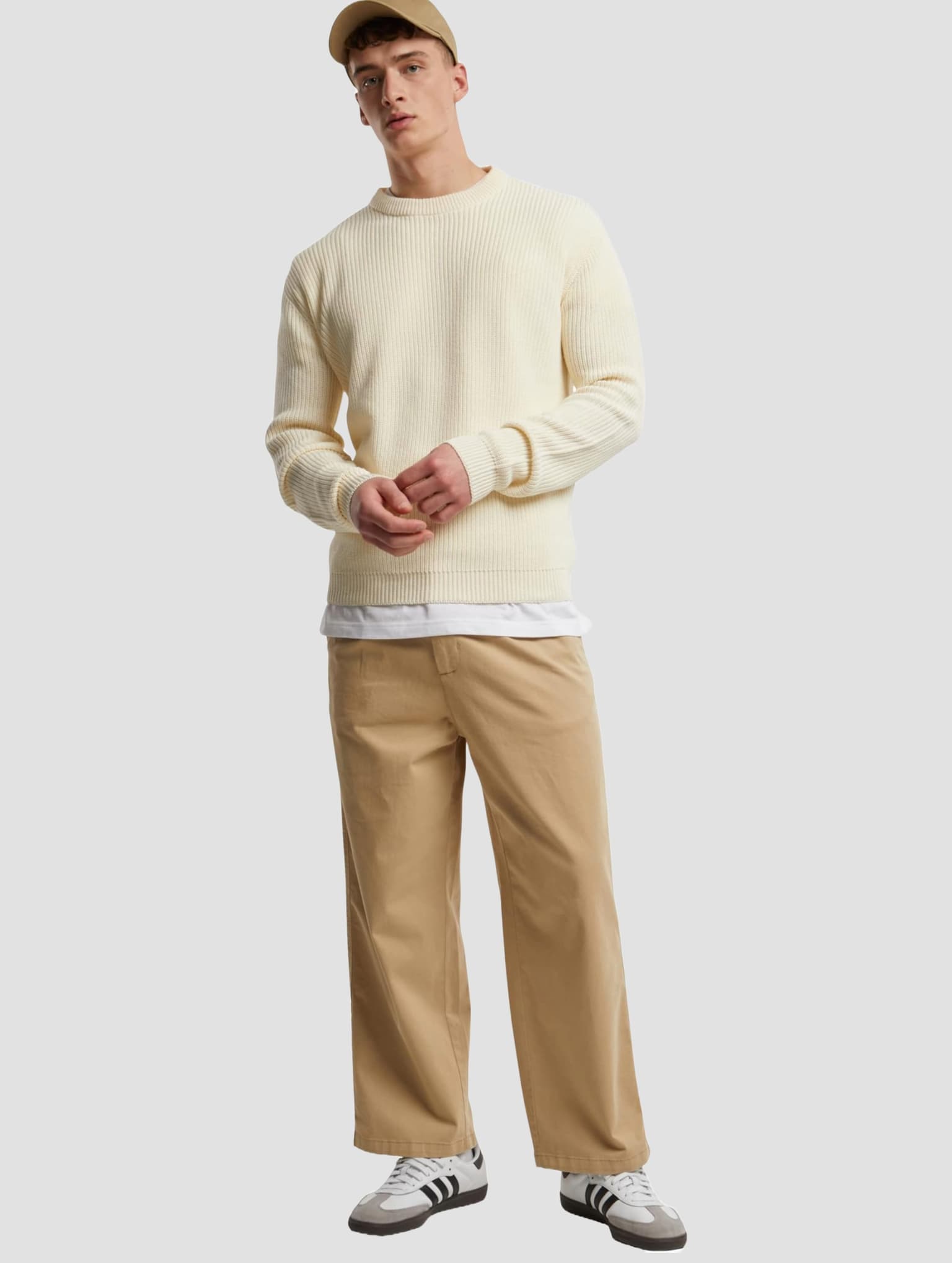 Urban Classics Rib Basic Sweater – Bild 4