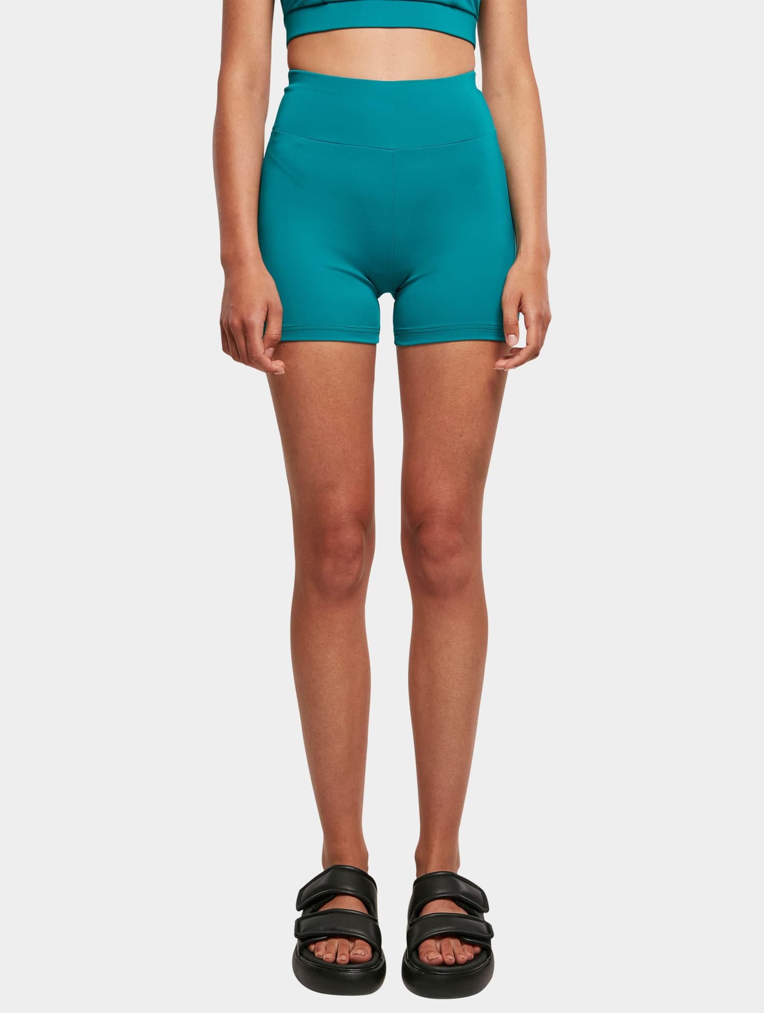 Urban Classics Ladies Essentials High Waist Cycle Hot Pants – Bild 3