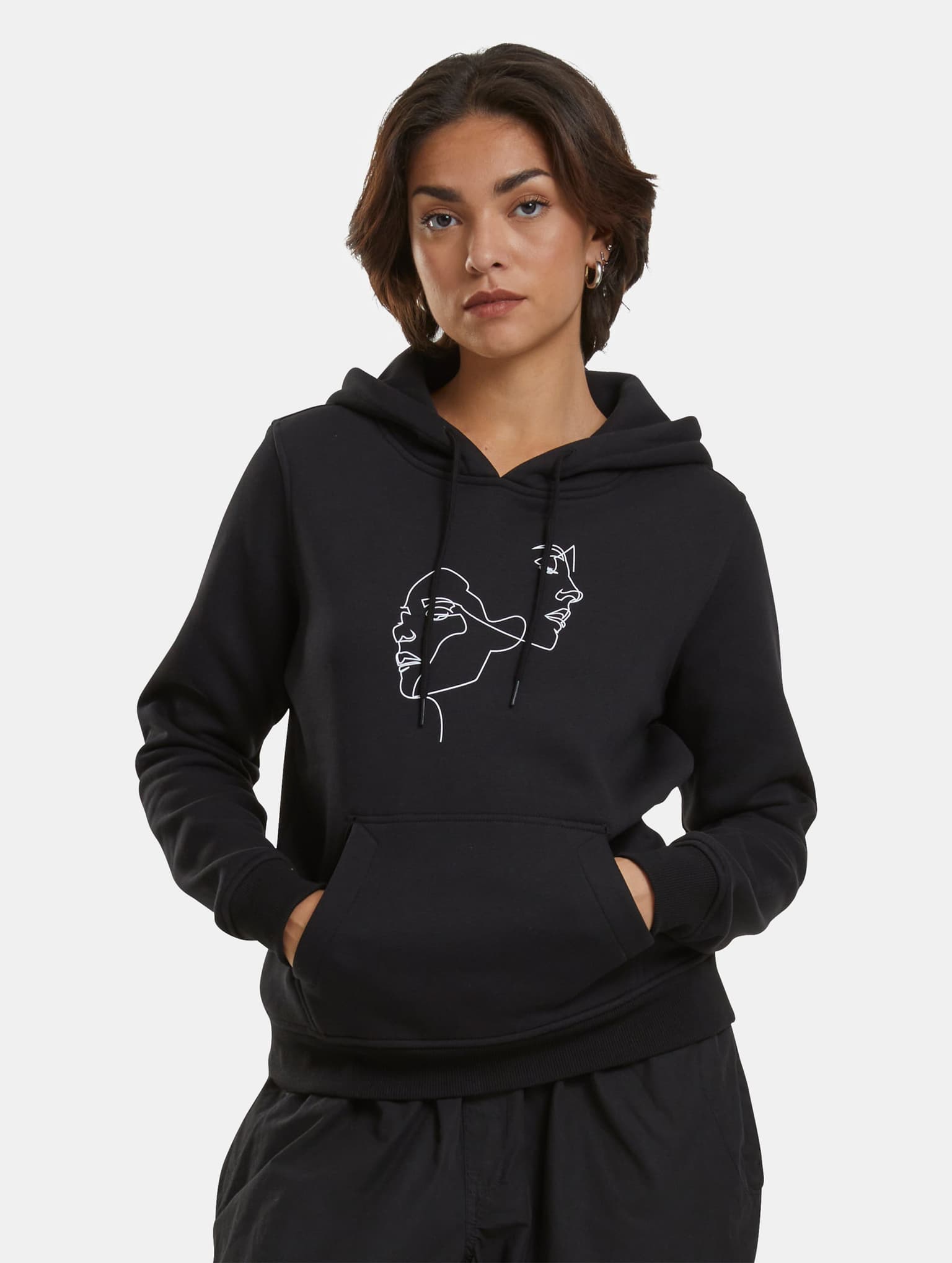 Mister Tee Ladies One Line Fit Hoodie