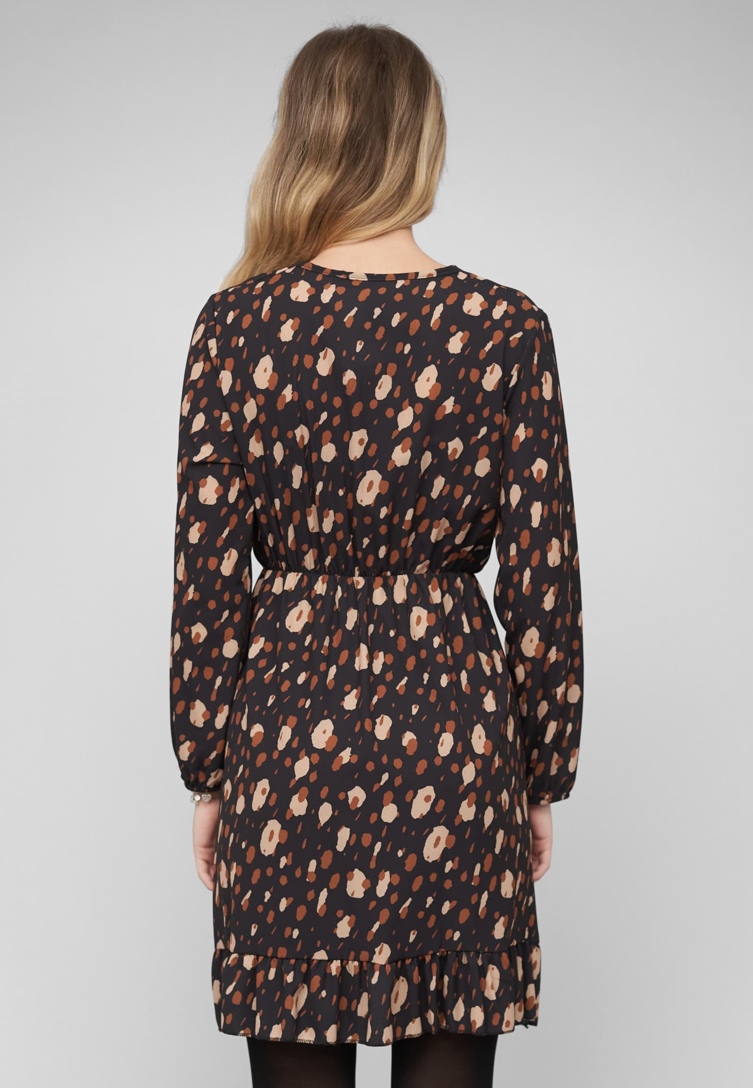 Cloud5ive Longsleeve Dress with flower print – Bild 2