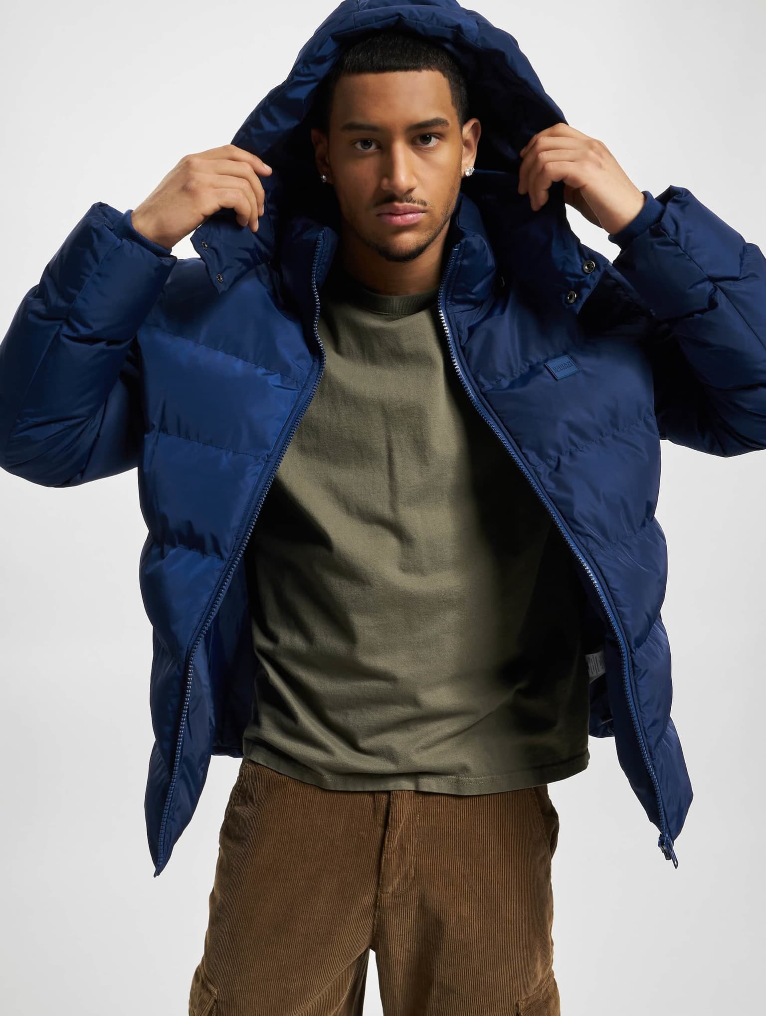 Urban Classics Hooded Puffer Jacket