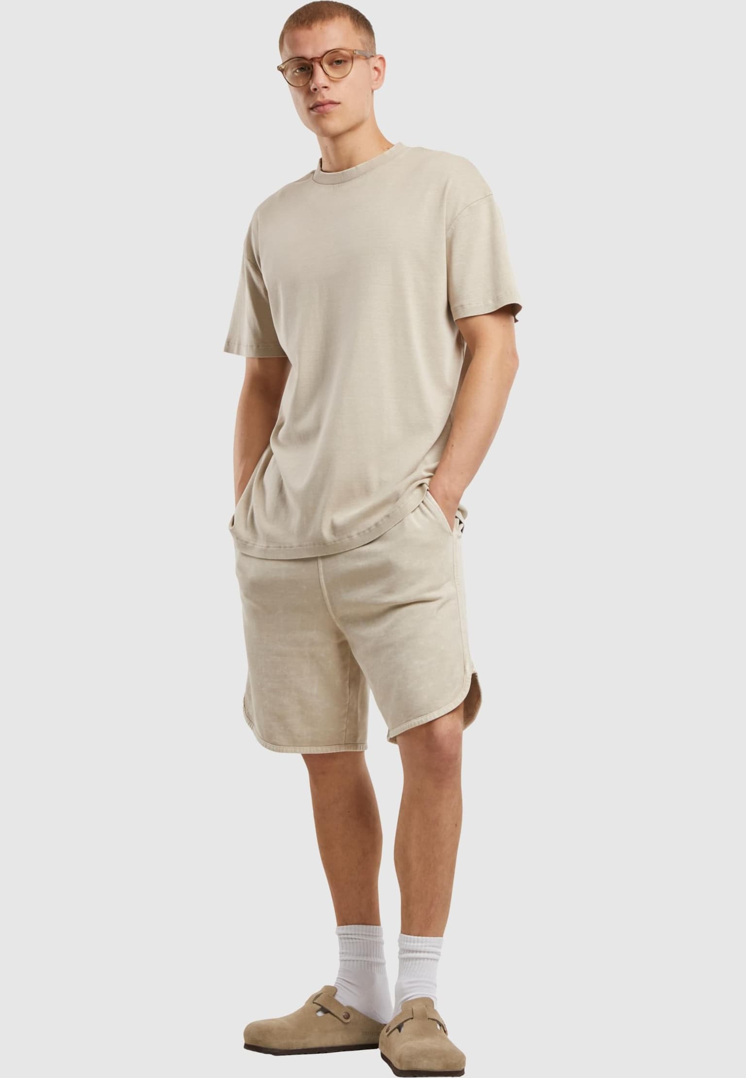 Urban Classics Washed Rib Tee – Bild 4