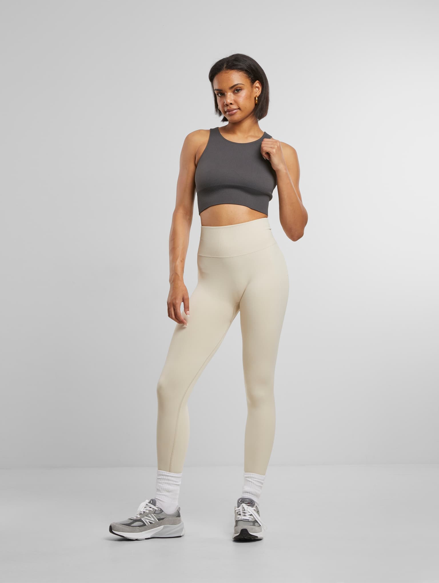 aimn aim'n Ribbed Seamless Crop Top – Bild 4