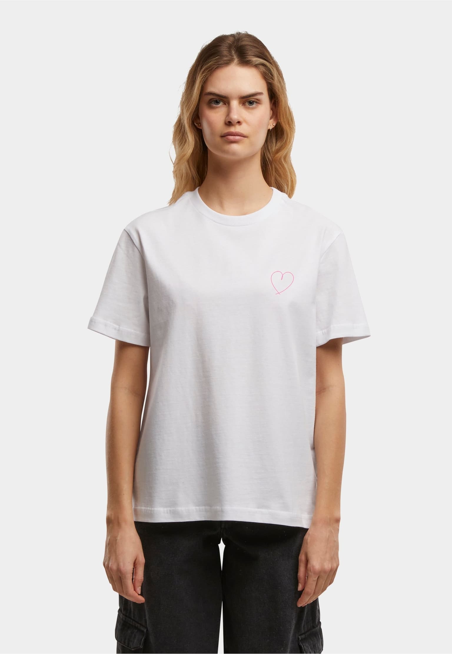 Miss Tee Hearts Line Pattern
