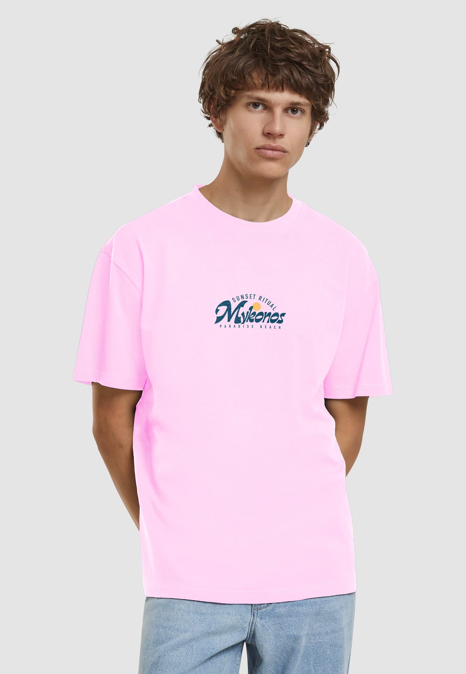 Mister Tee Mykonos Mood Oversize – Bild 2