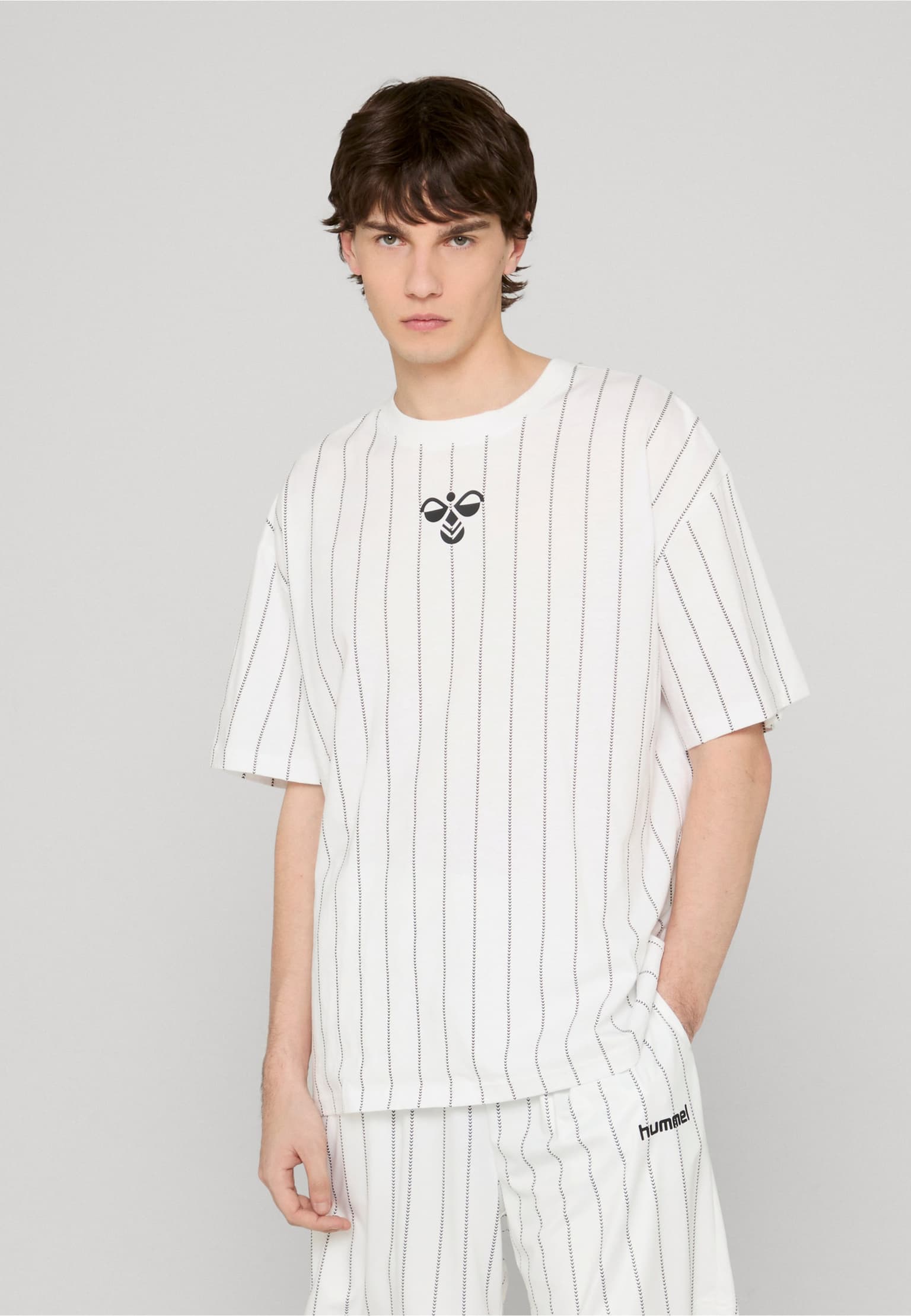 Hummel Chevron Pinstripe T-Shirt