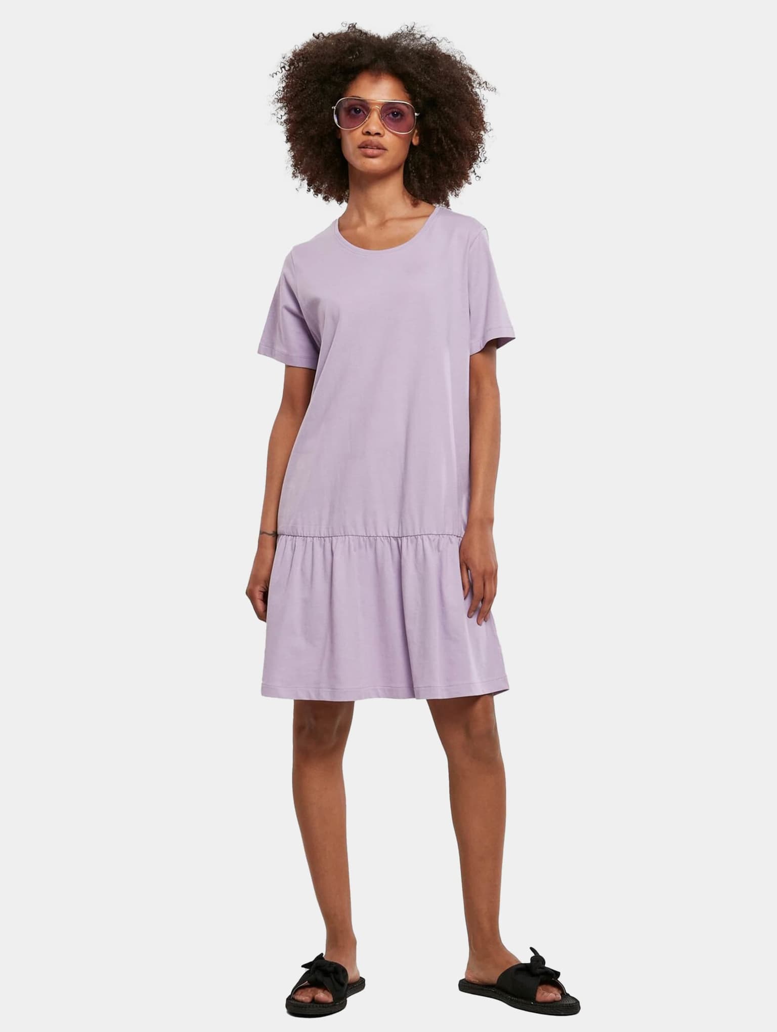 Urban Classics Ladies Valance Tee Dress – Bild 4