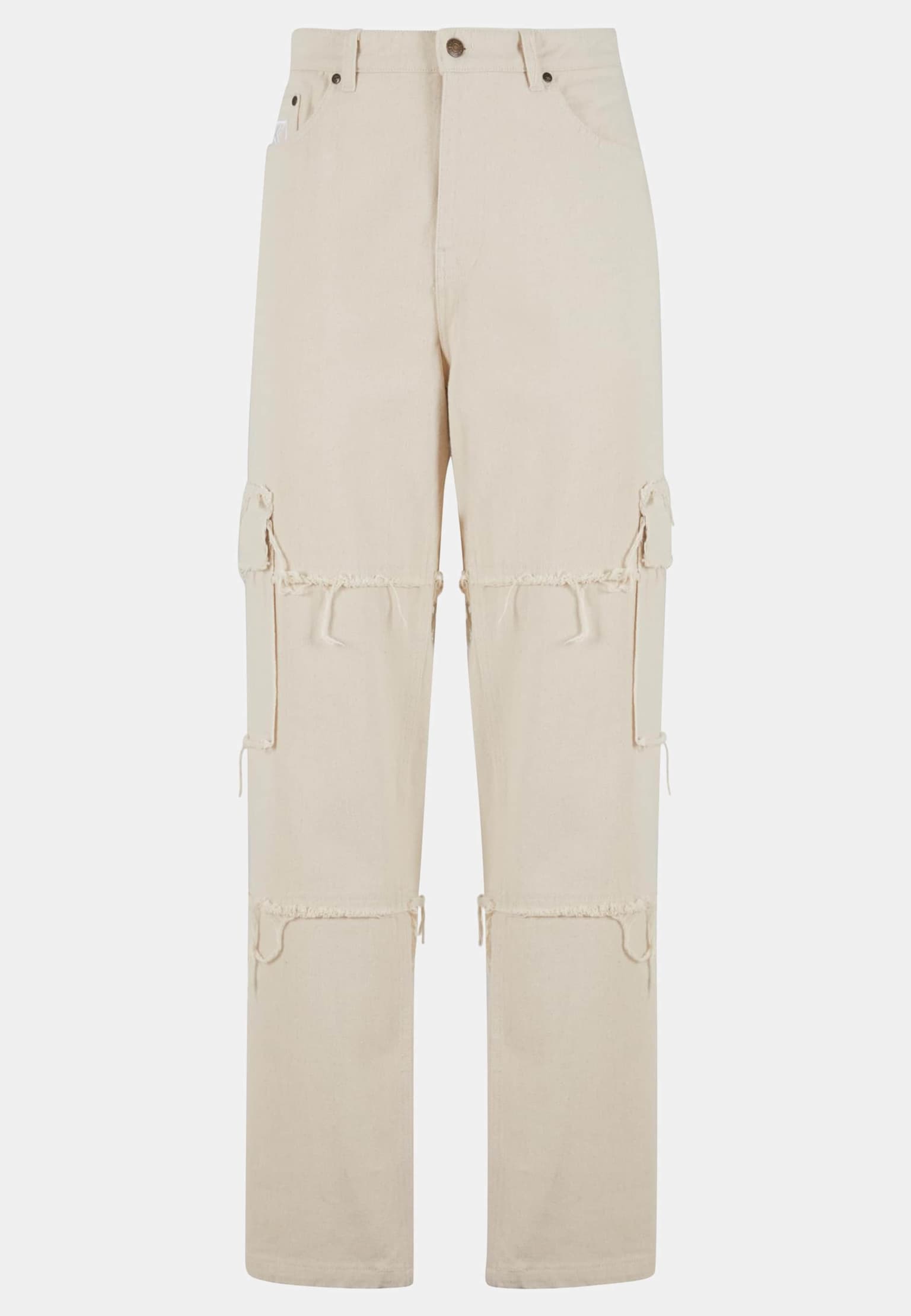Karl Kani Og Fringed Baggy Cargo Pants – Bild 4