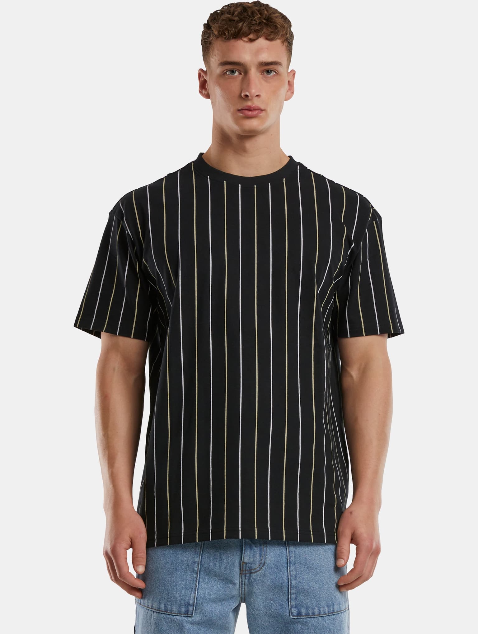 Urban Classics Printed Pinstripe Tee – Bild 3