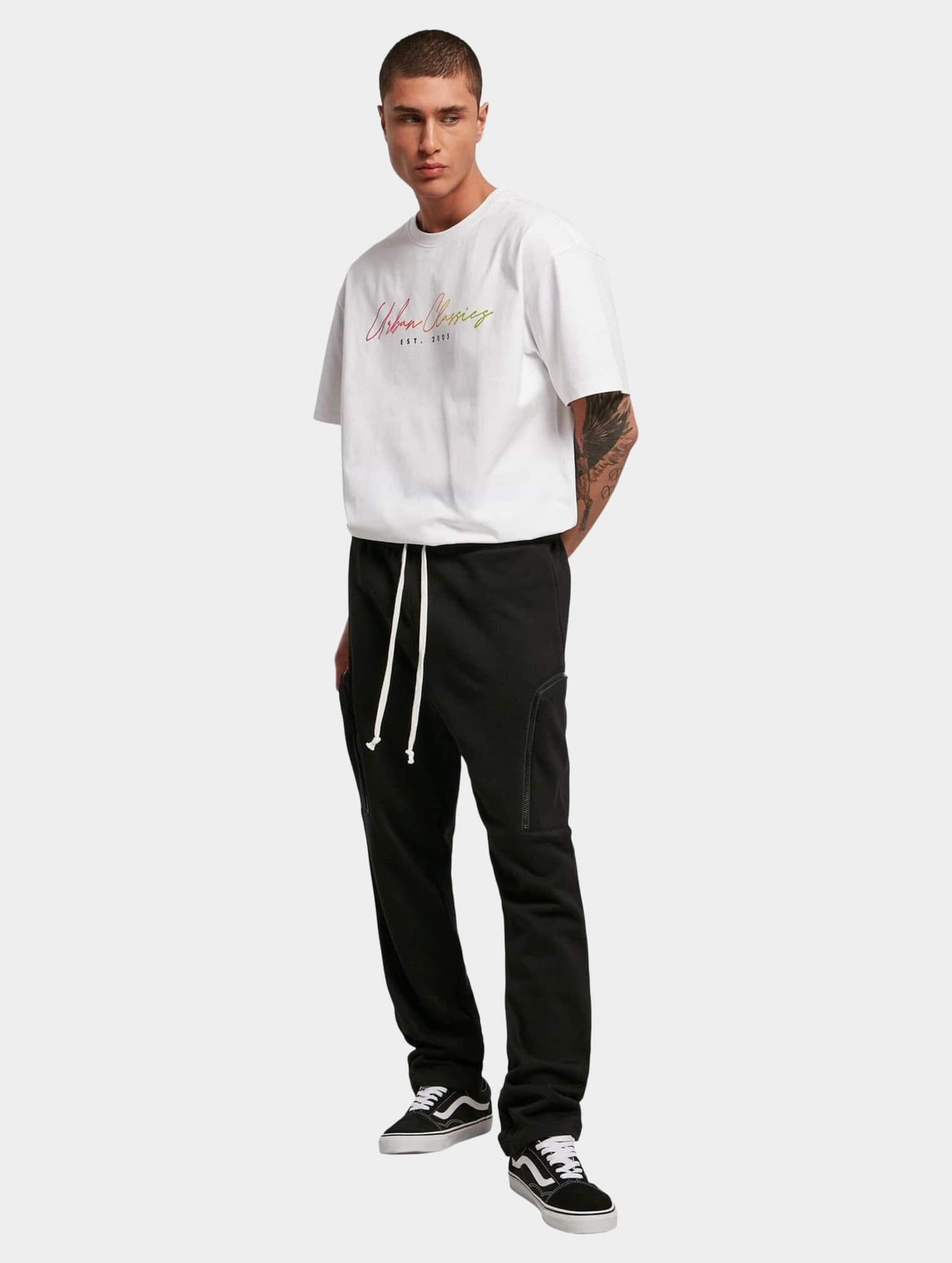 Urban Classics Low Crotch Cargo Sweatpants – Bild 4
