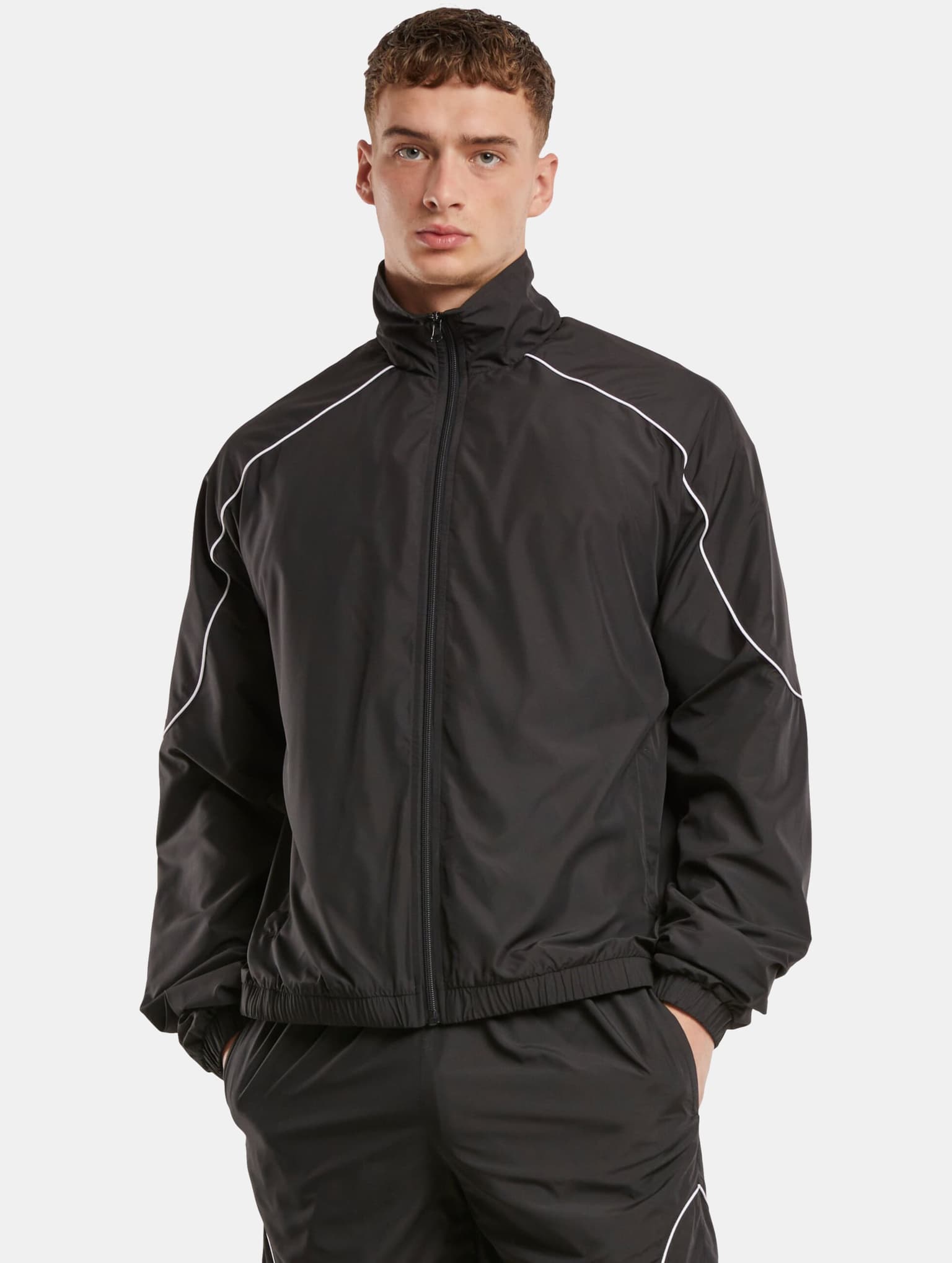 Urban Classics Piped Panel Trackjacket