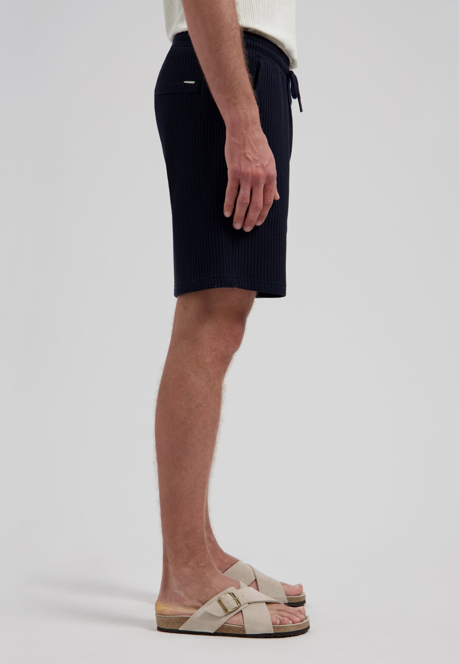 Dstrezzed Logan Waffle Sweatshort – Bild 3