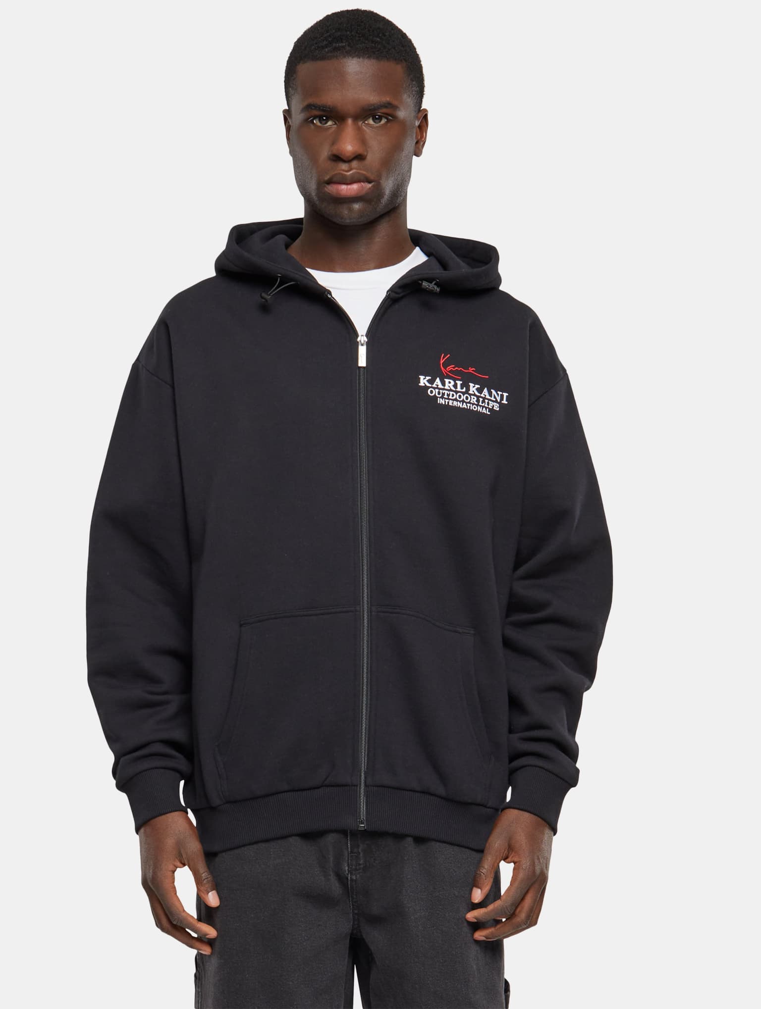 Karl Kani Chest Signature Os Full Zip Hoodie – Bild 3