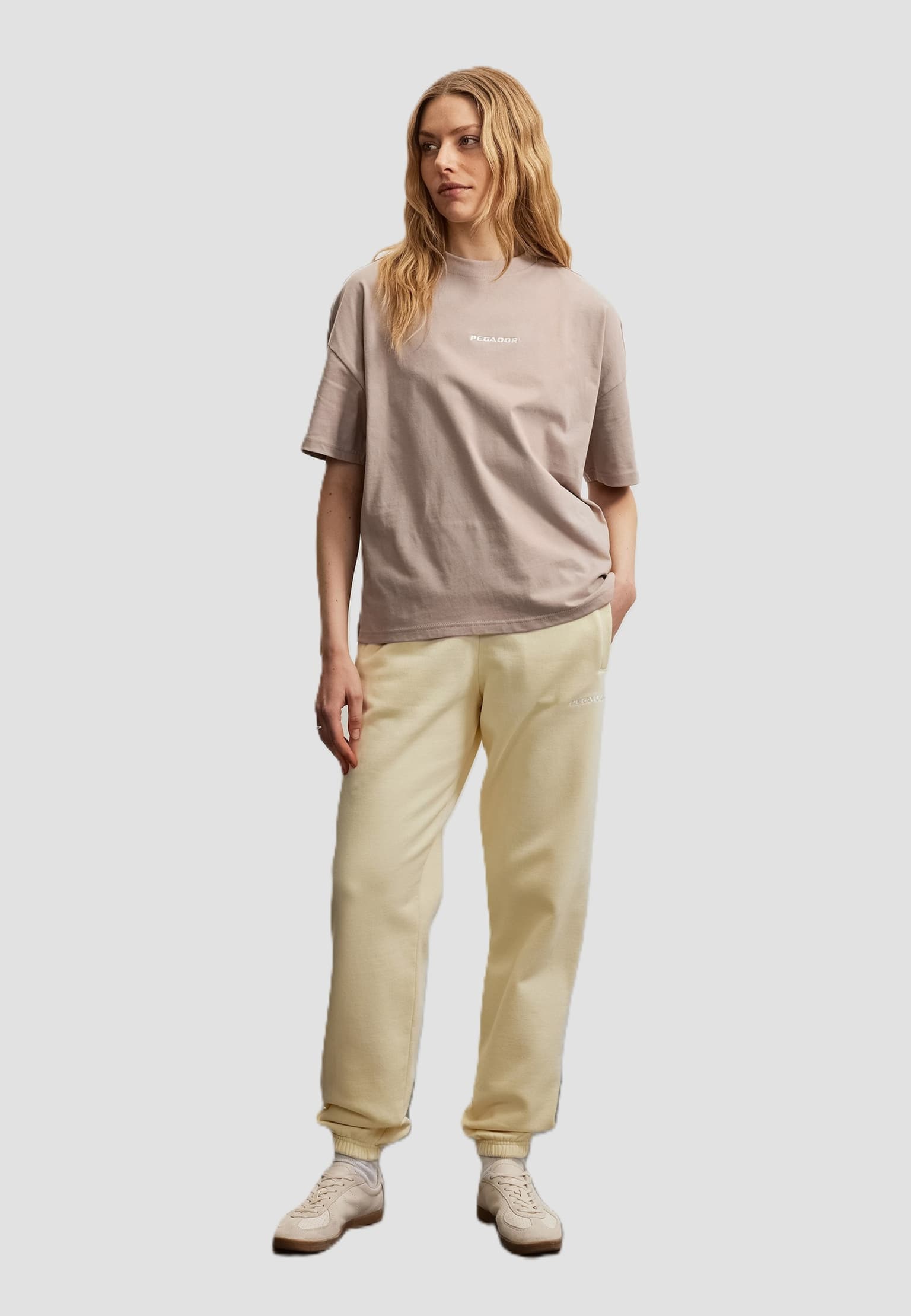 PEGADOR Villa High Waisted Sweat Pants – Bild 4