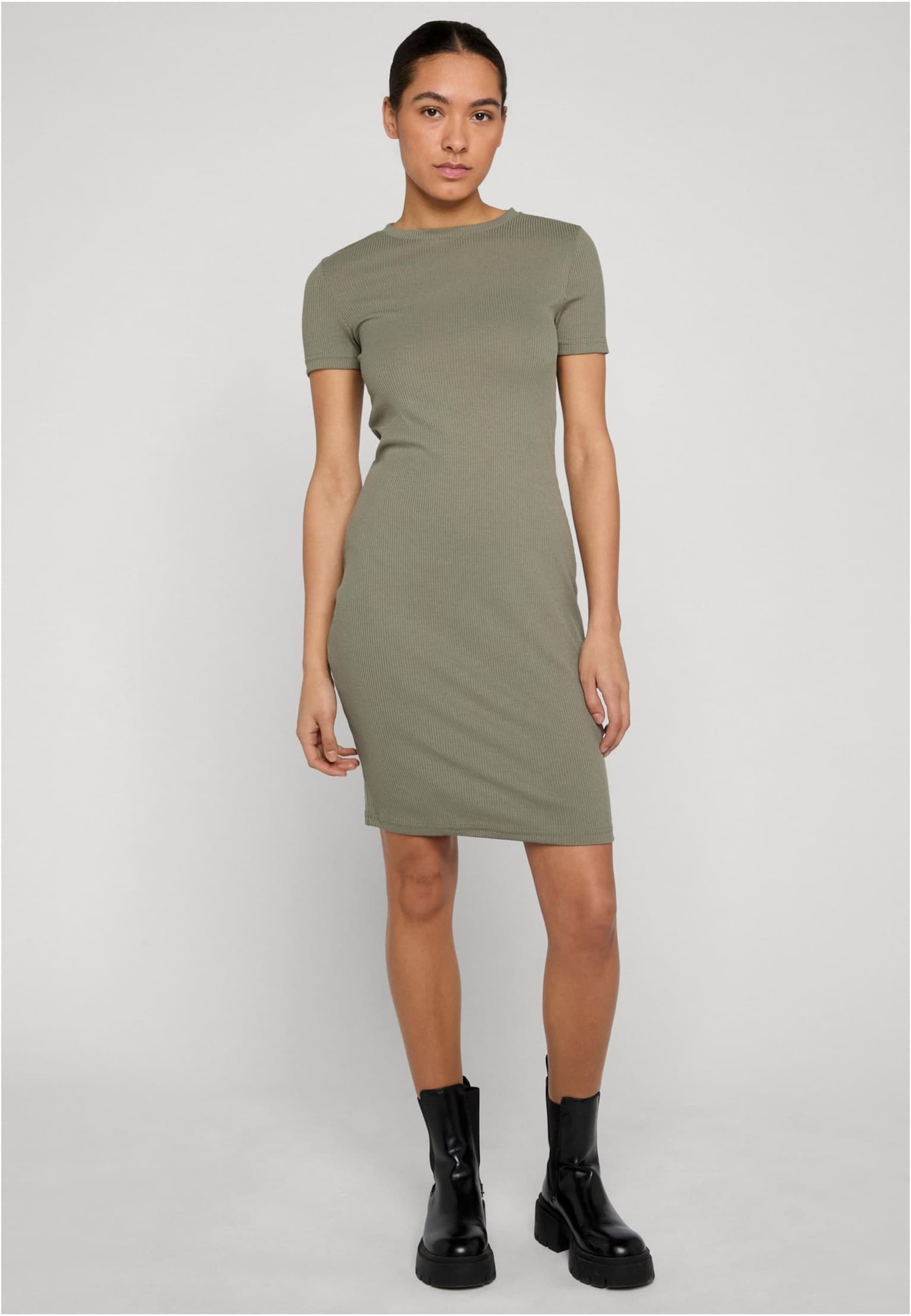 Urban Classics Ladies Basic Slim Fit T-Shirt Dress
