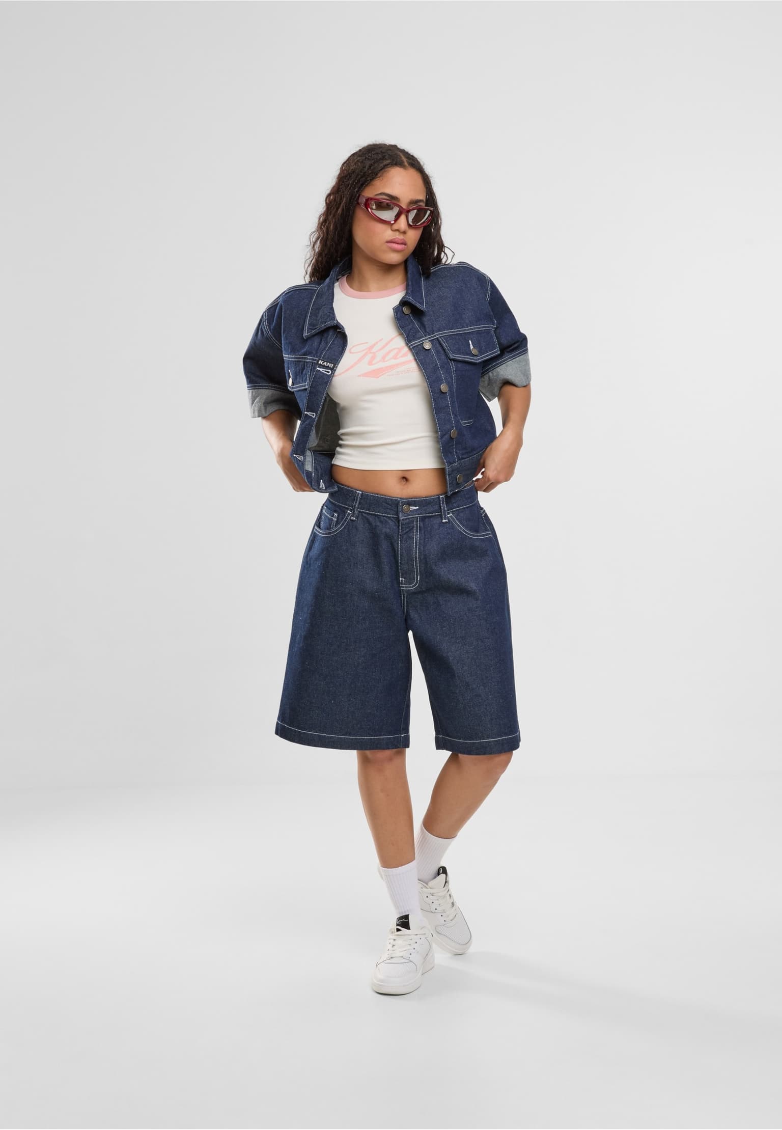Karl Kani Retro Denim Shirt – Bild 3